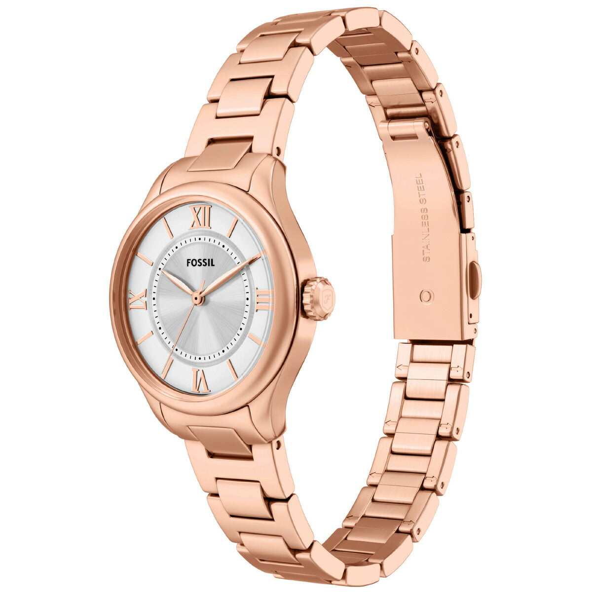 フォッシル FOSSIL 腕時計 レディース GILMORE 三針 ローズゴールドトーン ステンレススチールウォッチ ES5420【2025 新作】