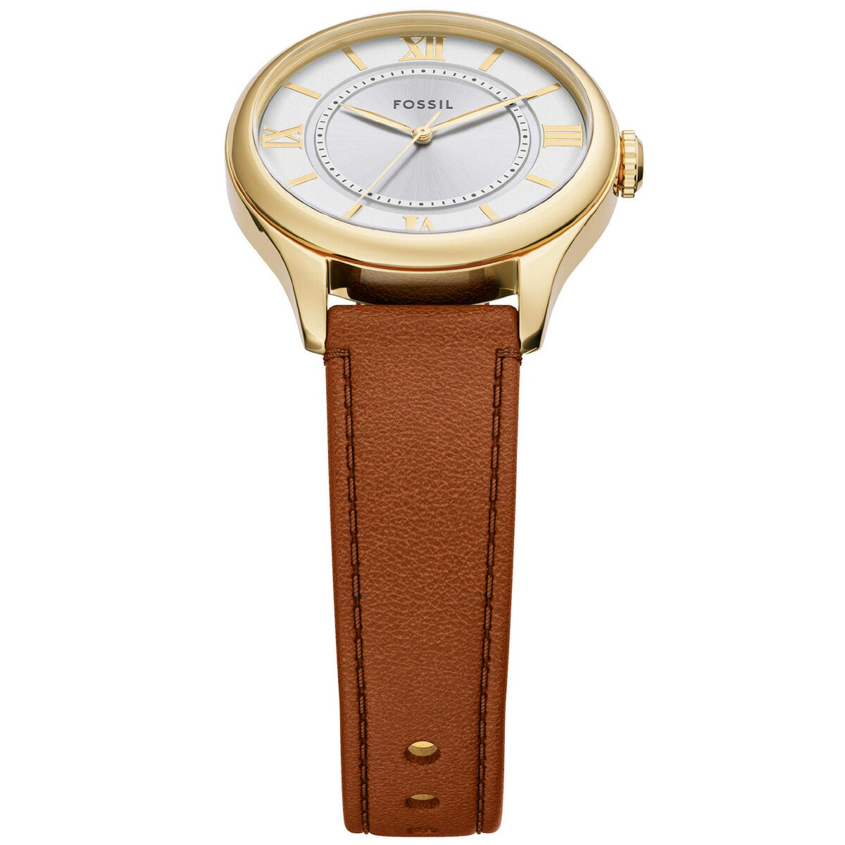フォッシル FOSSIL 腕時計 レディース GILMORE 三針 ブラウン レザーウォッチ ES5423【2025 新作】