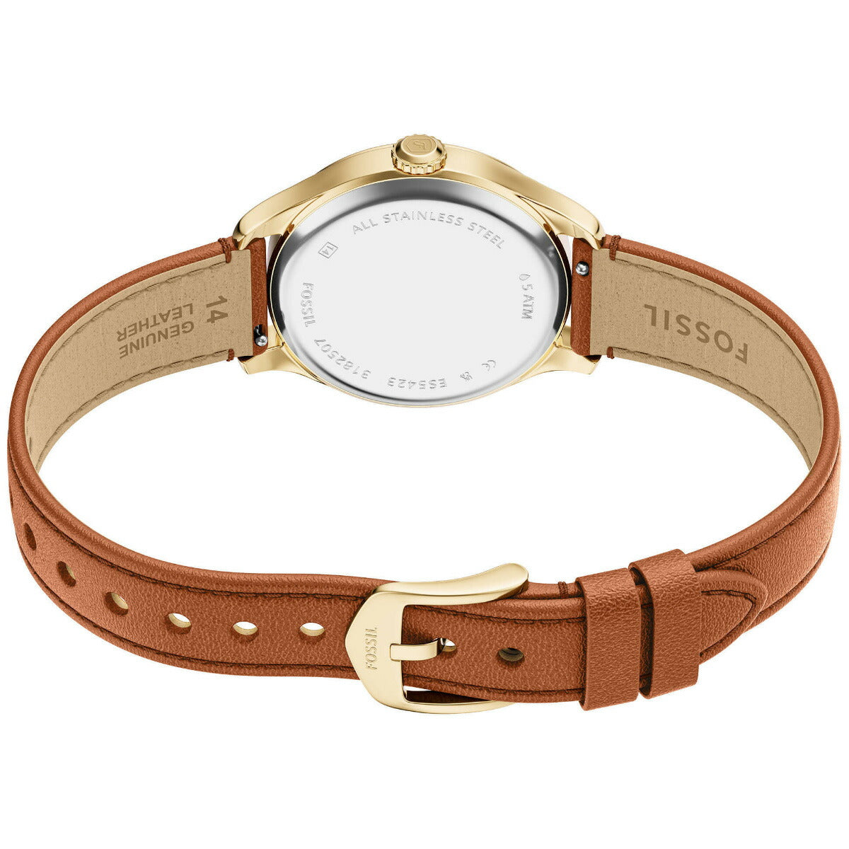 フォッシル FOSSIL 腕時計 レディース GILMORE 三針 ブラウン レザーウォッチ ES5423【2025 新作】