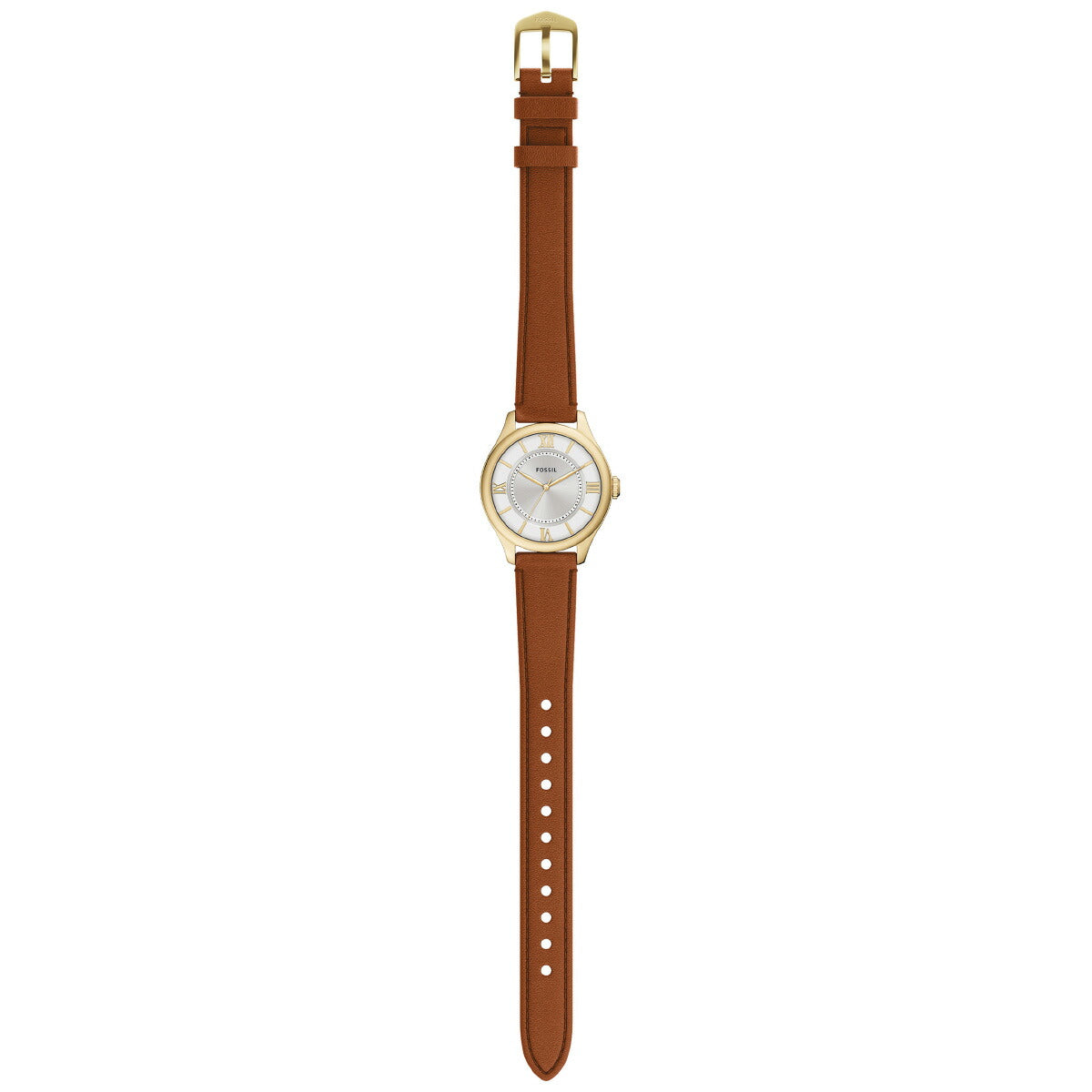 フォッシル FOSSIL 腕時計 レディース GILMORE 三針 ブラウン レザーウォッチ ES5423【2025 新作】