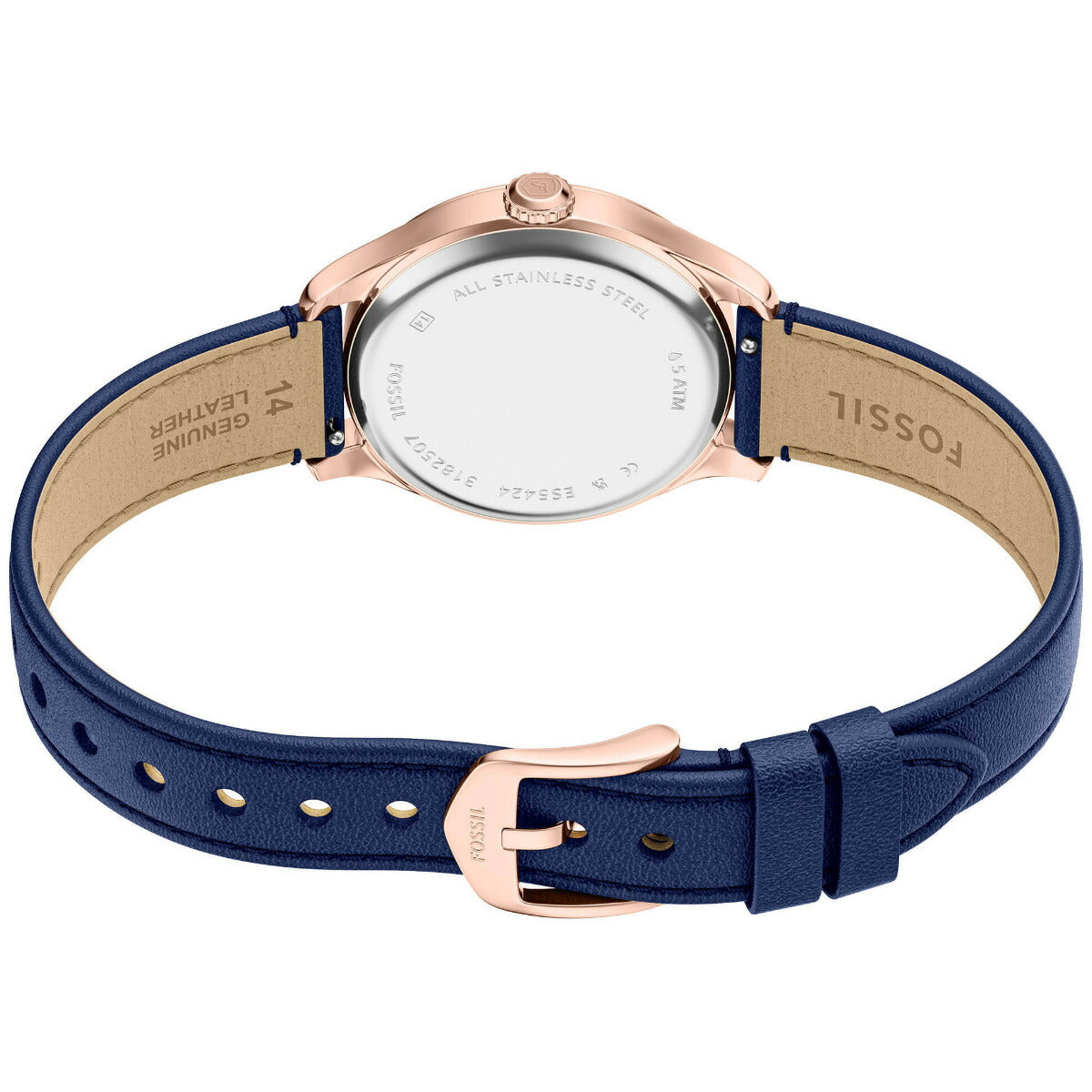 フォッシル FOSSIL 腕時計 レディース GILMORE 三針 ネイビー レザーウォッチ ES5424【2025 新作】