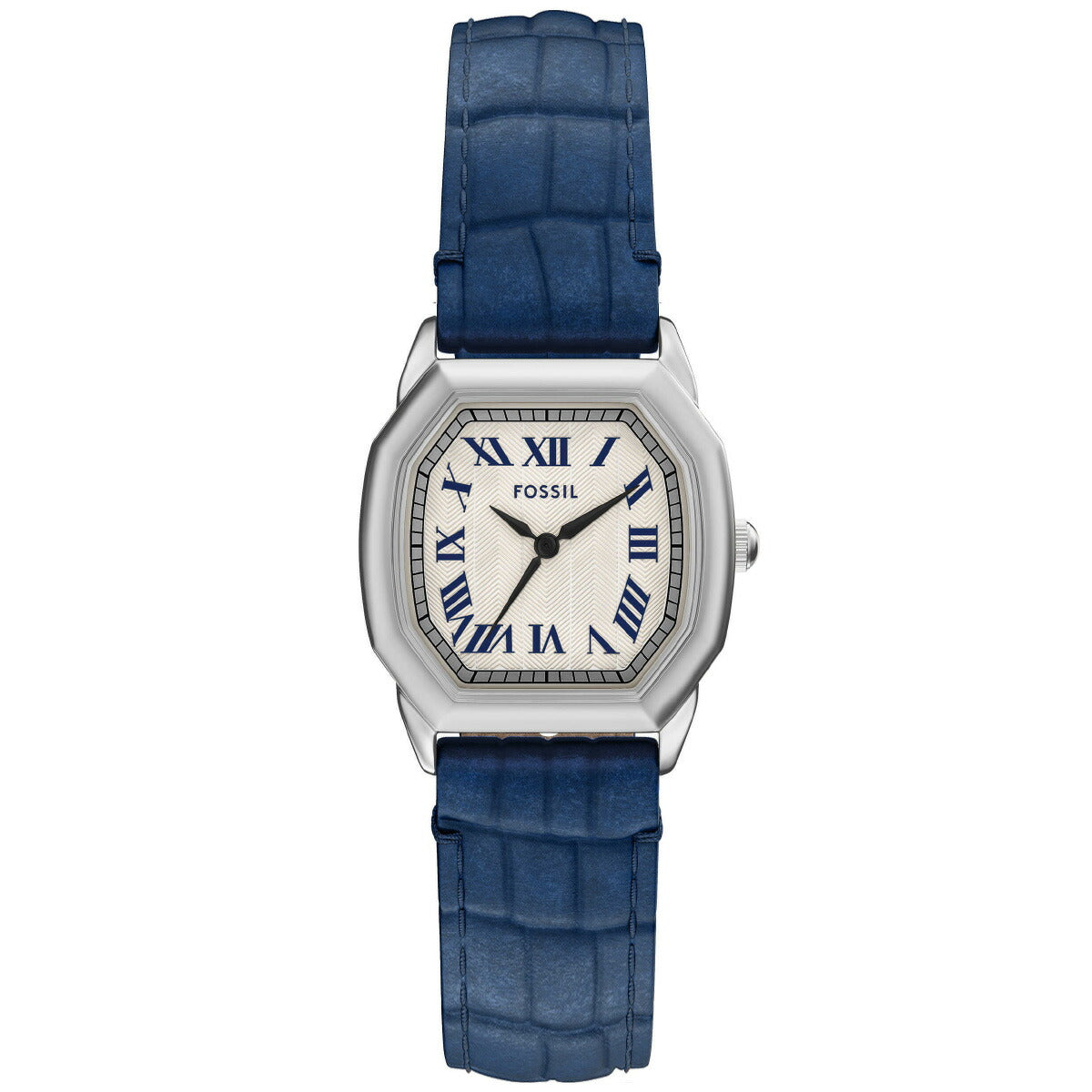 フォッシル FOSSIL 腕時計 レディース HARLOW 三針 ネイビー クロコレザーウォッチ ES5425【2025 新作】