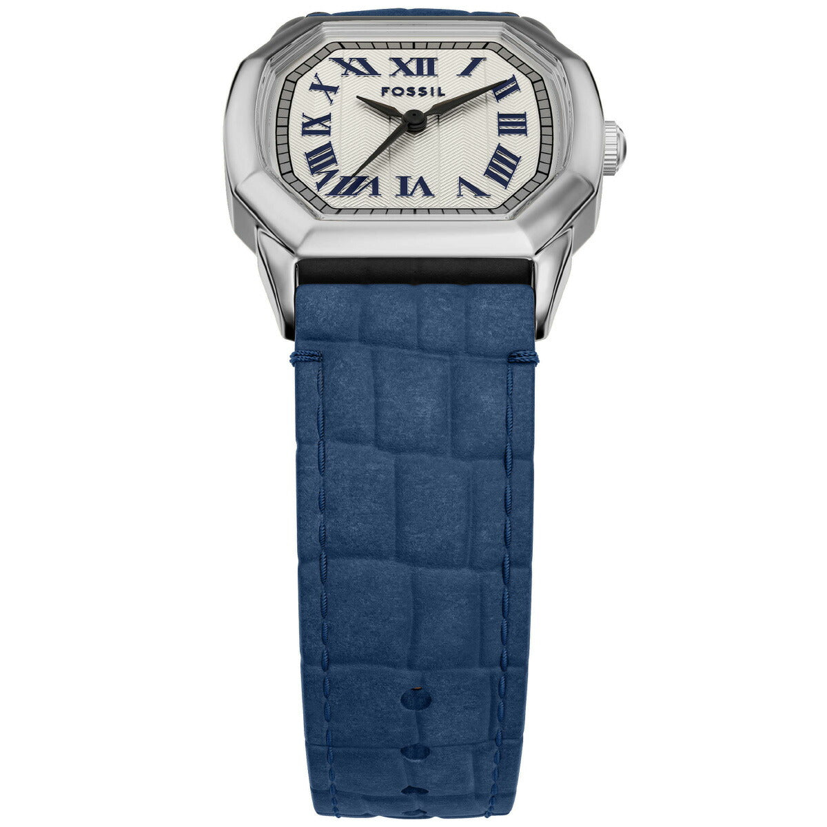 フォッシル FOSSIL 腕時計 レディース HARLOW 三針 ネイビー クロコレザーウォッチ ES5425【2025 新作】