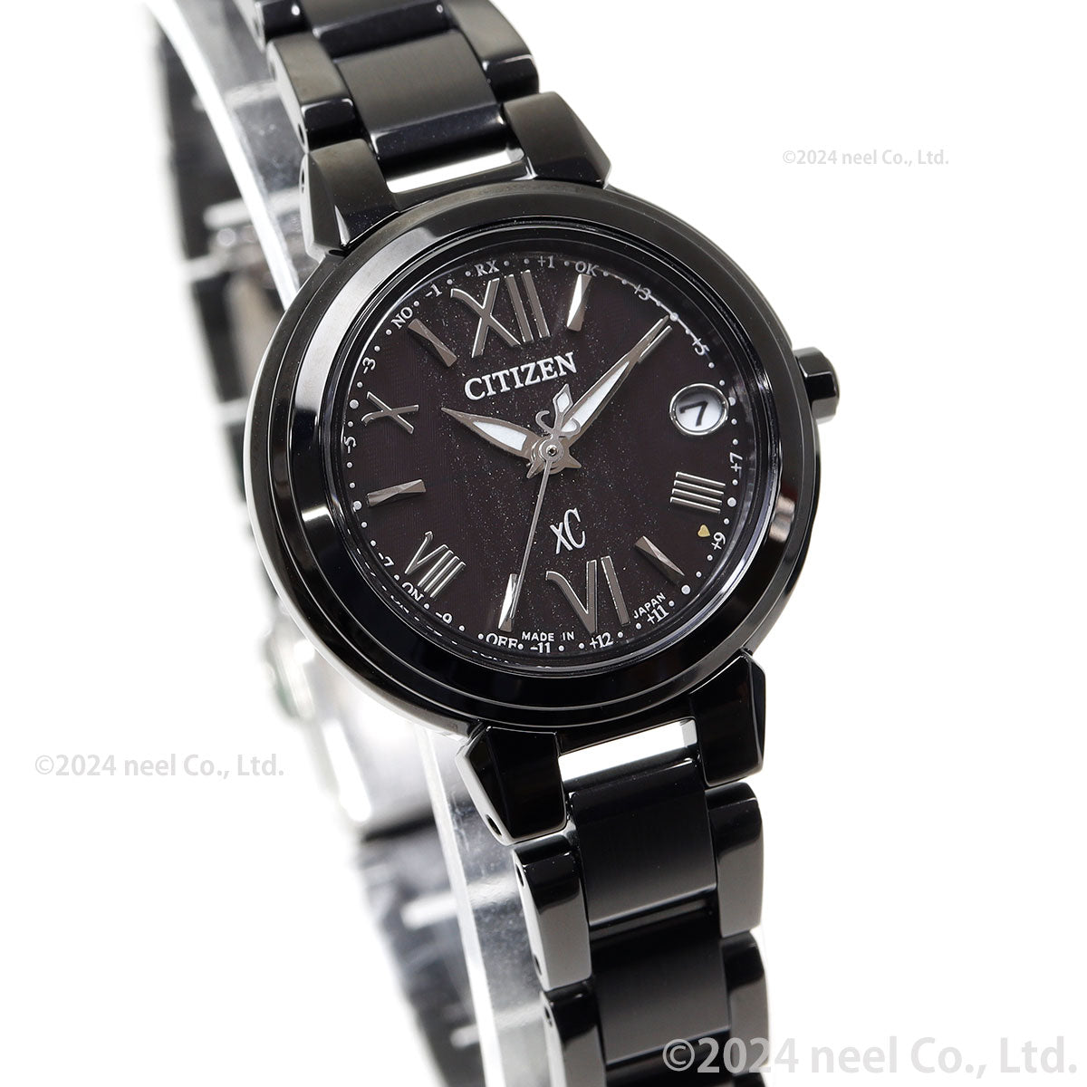 シチズン クロスシー CITIZEN xC エコドライブ 電波時計 ハッピーフライト 限定モデル 腕時計 レディース basic collection ES9435-77E【2025 新作】