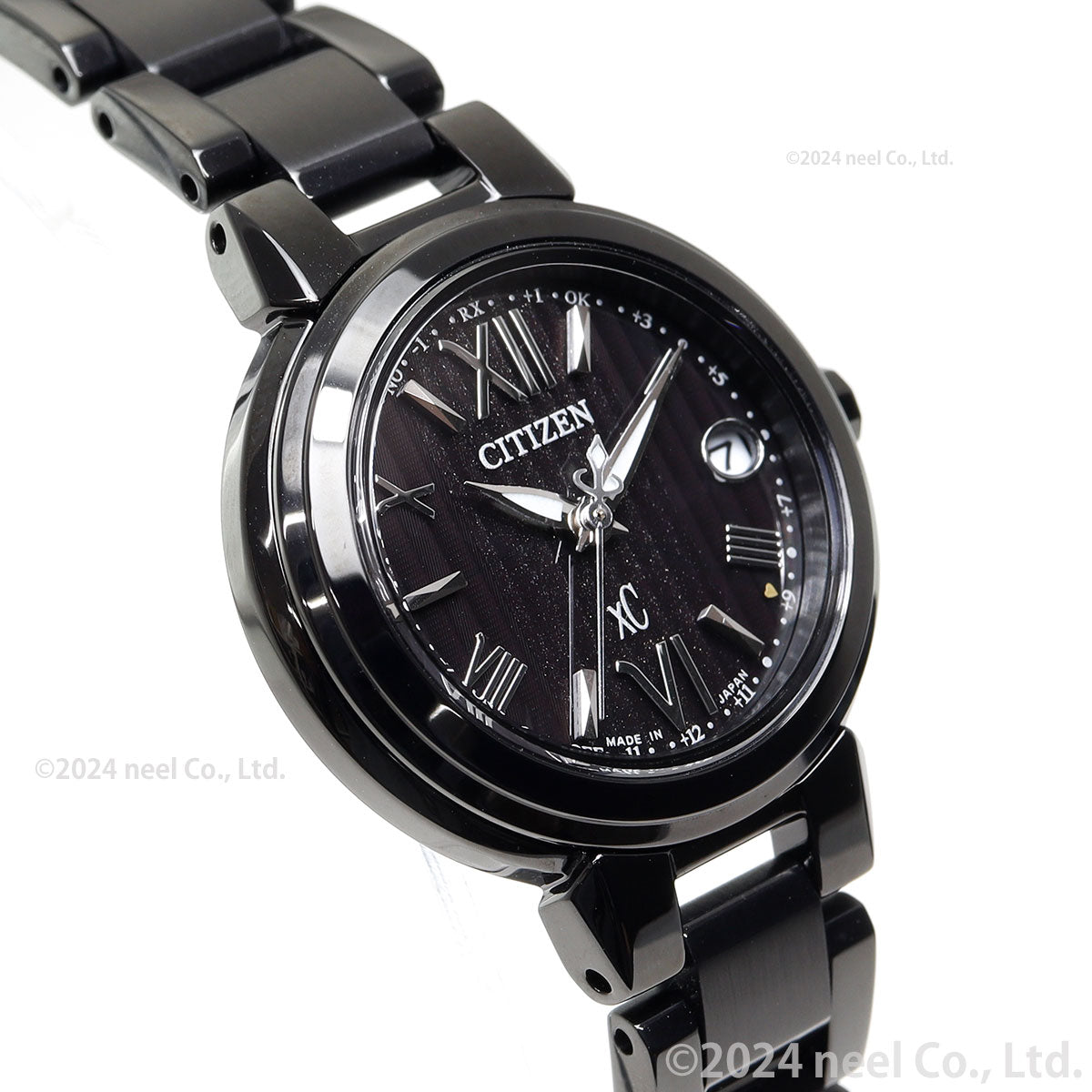 シチズン クロスシー CITIZEN xC エコドライブ 電波時計 ハッピーフライト 限定モデル 腕時計 レディース basic collection ES9435-77E【2025 新作】