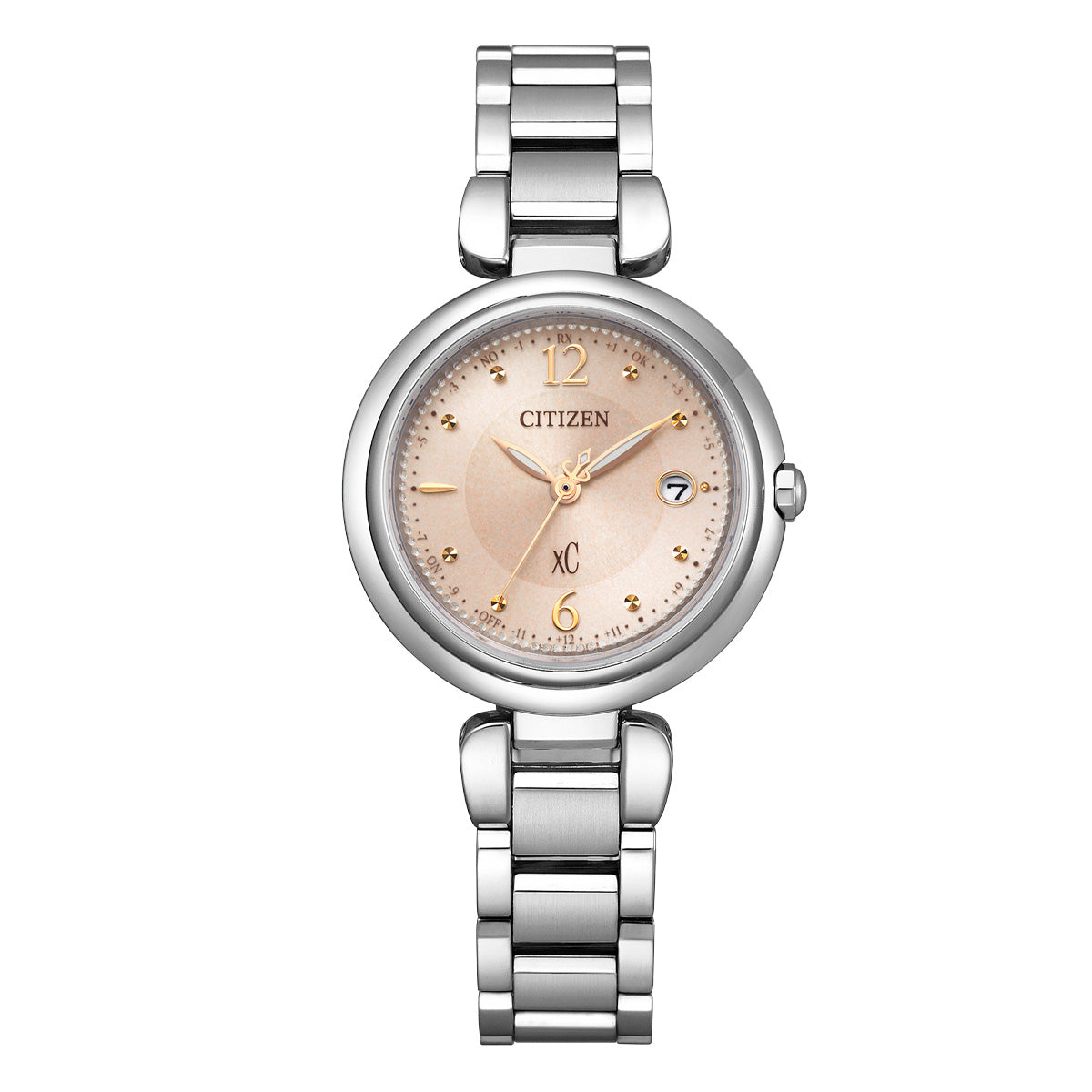 シチズン クロスシー エコドライブ 電波時計 xC ES9460-88W ティタニア ハッピーフライト レディース 腕時計 CITIZEN mizu collection【2025 新作】