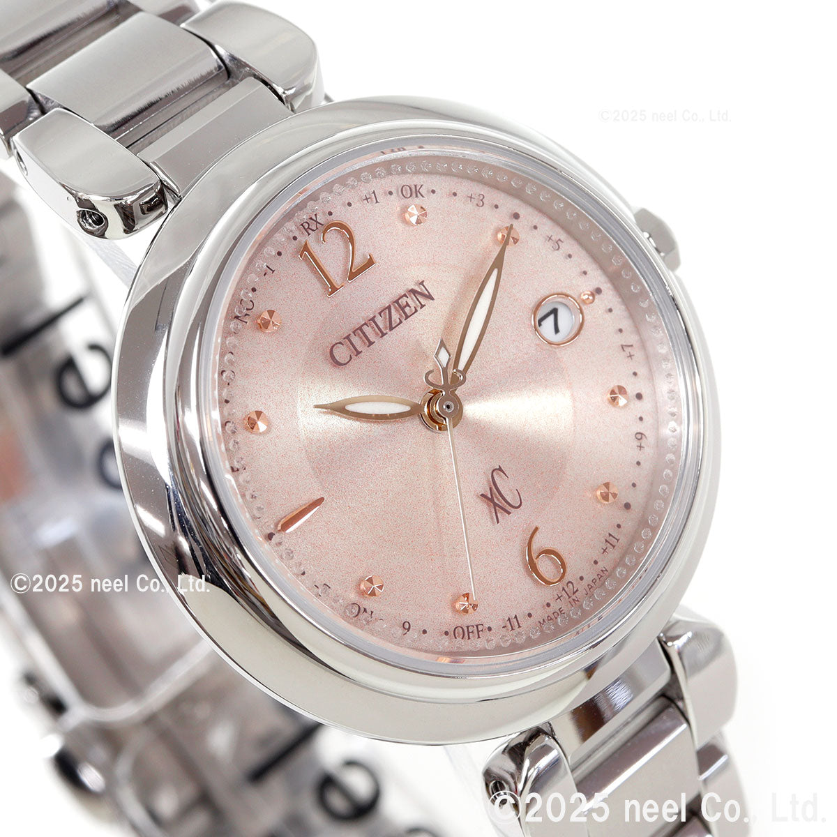 シチズン クロスシー エコドライブ 電波時計 xC ES9460-88W ティタニア ハッピーフライト レディース 腕時計 CITIZEN mizu collection【2025 新作】