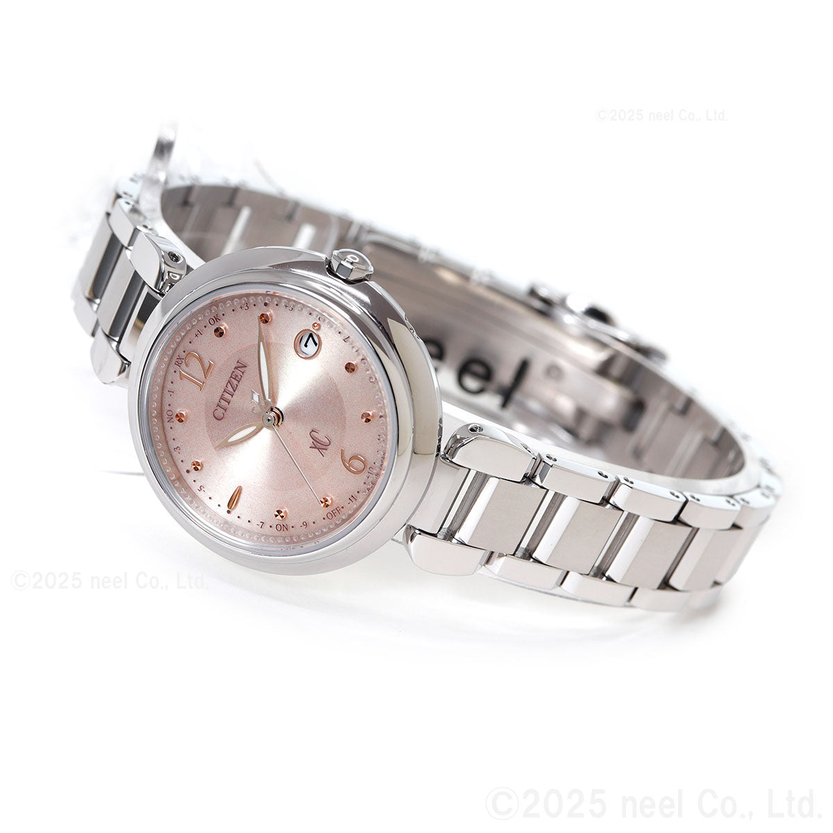 シチズン クロスシー エコドライブ 電波時計 xC ES9460-88W ティタニア ハッピーフライト レディース 腕時計 CITIZEN mizu collection【2025 新作】