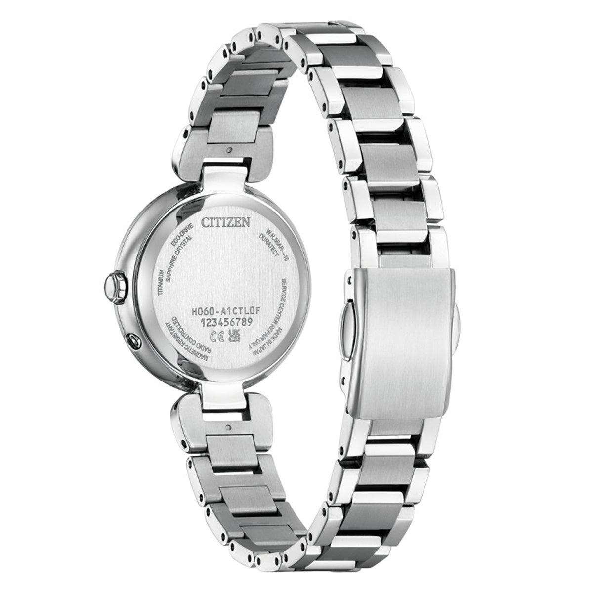 シチズン クロスシー エコドライブ 電波時計 xC ES9460-88W ティタニア ハッピーフライト レディース 腕時計 CITIZEN mizu collection【2025 新作】