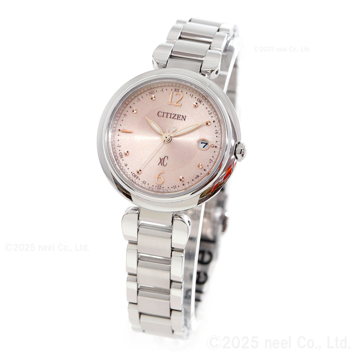 シチズン クロスシー エコドライブ 電波時計 xC ES9460-88W ティタニア ハッピーフライト レディース 腕時計 CITIZEN mizu collection【2025 新作】