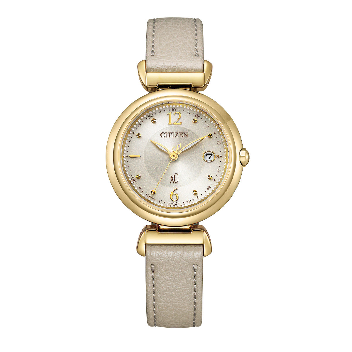 シチズン クロスシー エコドライブ 電波時計 xC ES9463-04A ティタニア ハッピーフライト レディース 腕時計 CITIZEN mizu collection【2025 新作】