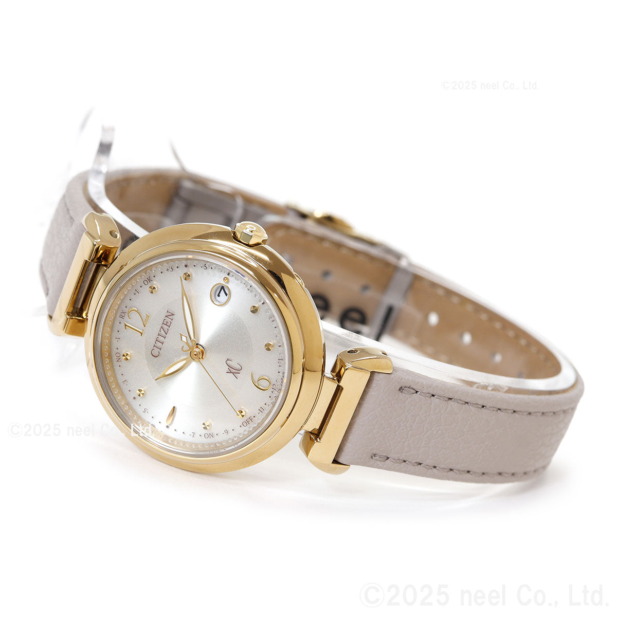 シチズン クロスシー エコドライブ 電波時計 xC ES9463-04A ティタニア ハッピーフライト レディース 腕時計 CITIZEN mizu collection【2025 新作】