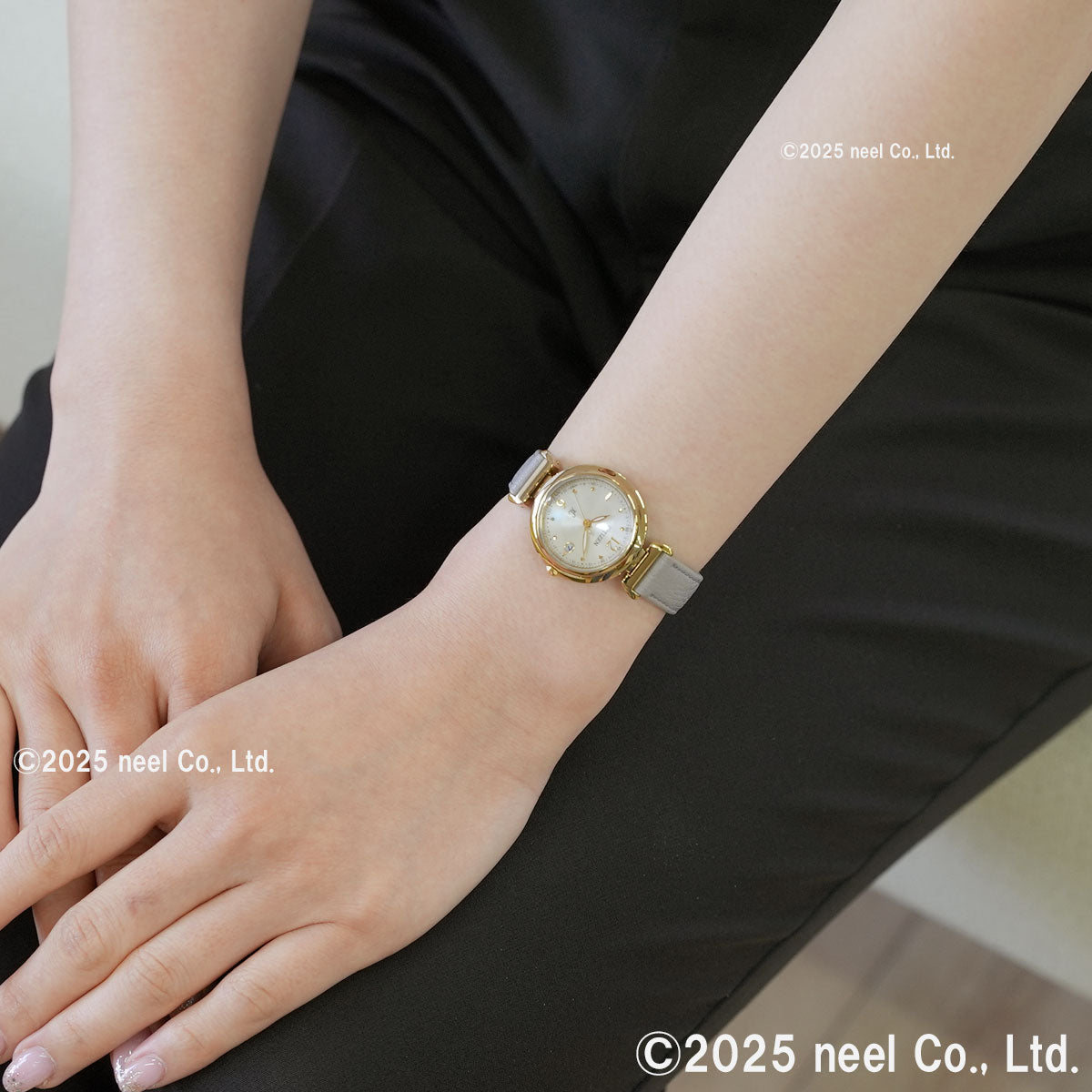 シチズン クロスシー エコドライブ 電波時計 xC ES9463-04A ティタニア ハッピーフライト レディース 腕時計 CITIZEN mizu collection【2025 新作】