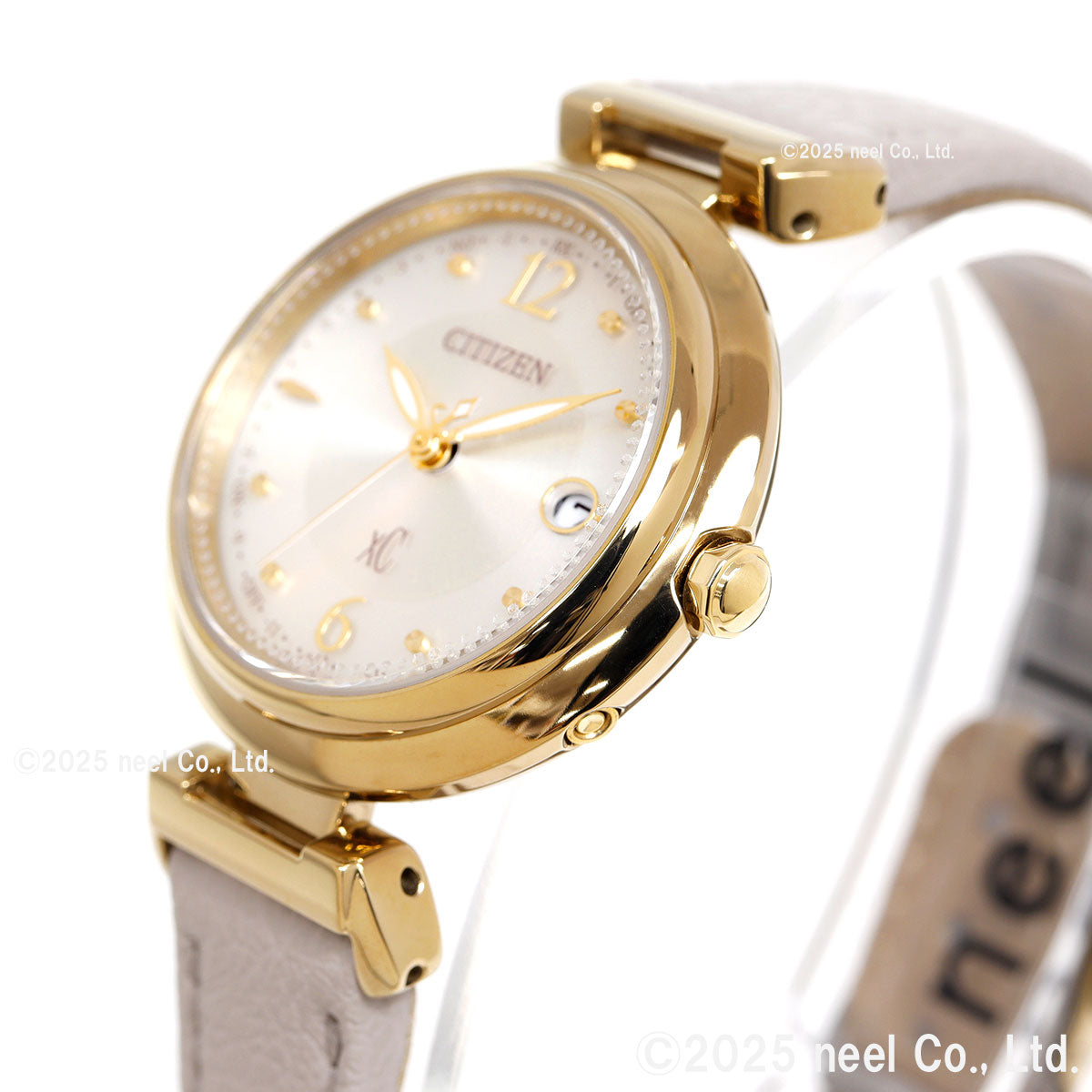 シチズン クロスシー エコドライブ 電波時計 xC ES9463-04A ティタニア ハッピーフライト レディース 腕時計 CITIZEN mizu collection【2025 新作】