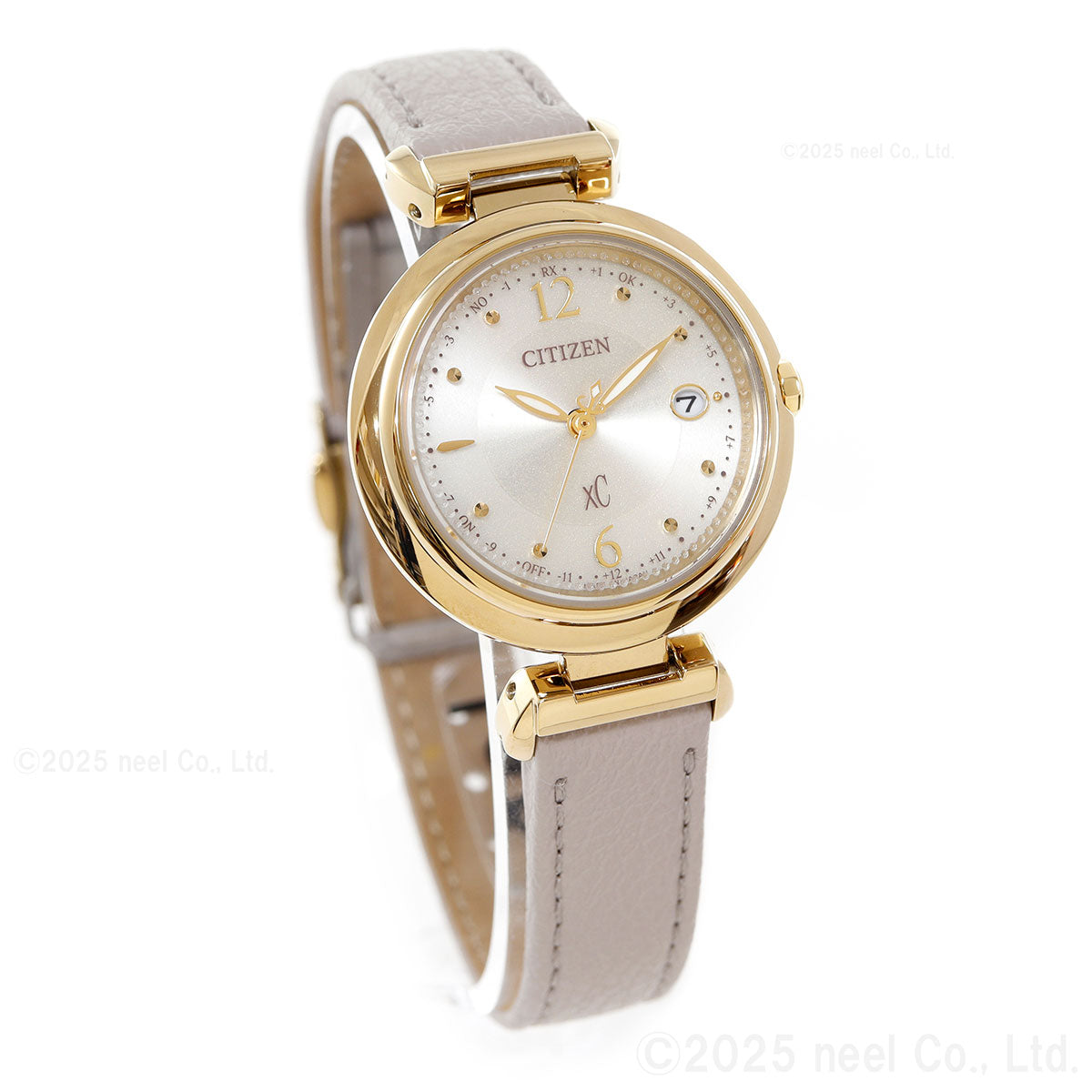 シチズン クロスシー エコドライブ 電波時計 xC ES9463-04A ティタニア ハッピーフライト レディース 腕時計 CITIZEN mizu collection【2025 新作】