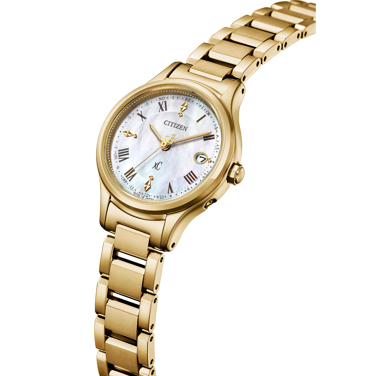 シチズン クロスシー エコドライブ 電波時計 xC ES9492-57D ティタニア ハッピーフライト レディース 腕時計 CITIZEN hikari collection【2025 新作】