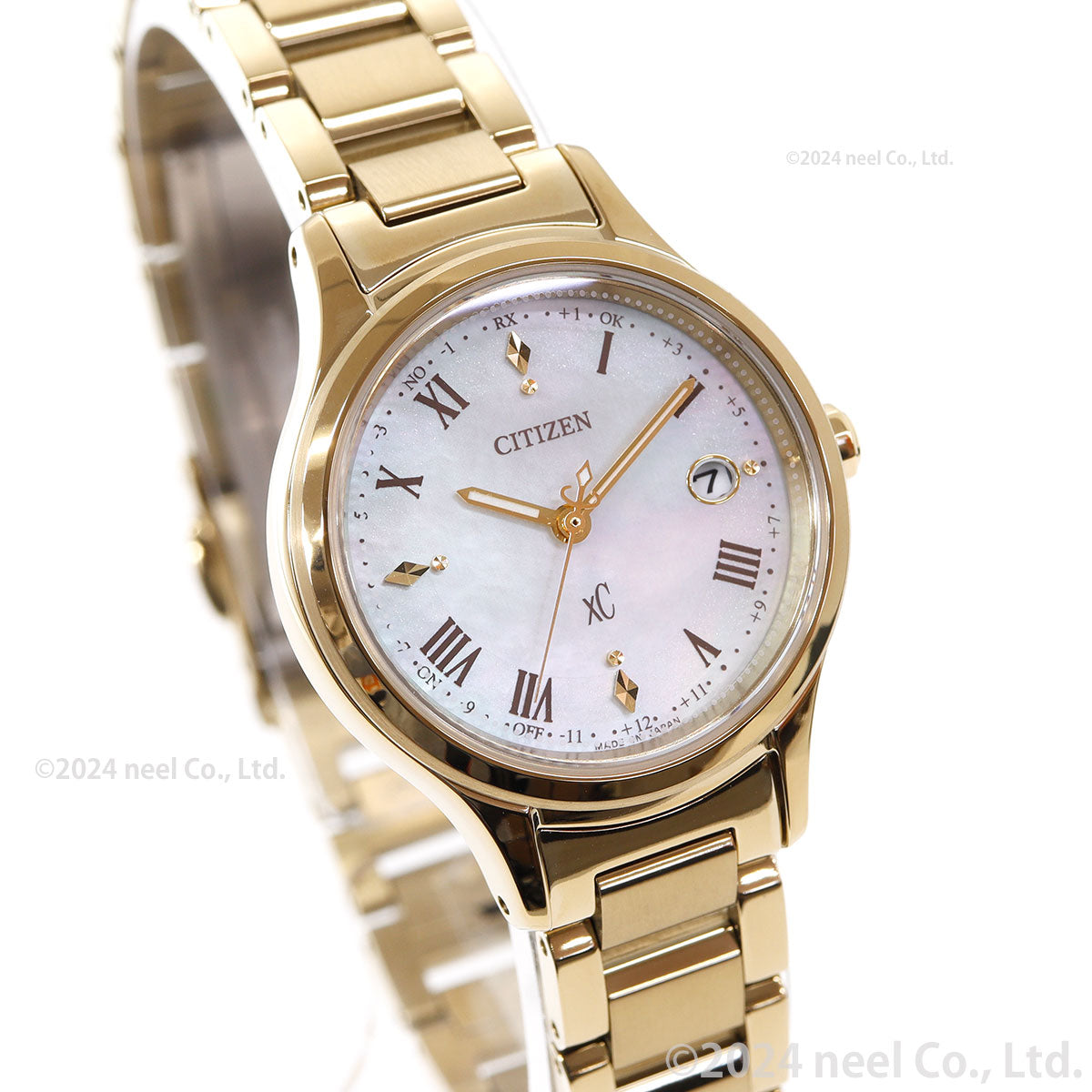 シチズン クロスシー エコドライブ 電波時計 xC ES9492-57D ティタニア ハッピーフライト レディース 腕時計 CITIZEN hikari collection【2025 新作】