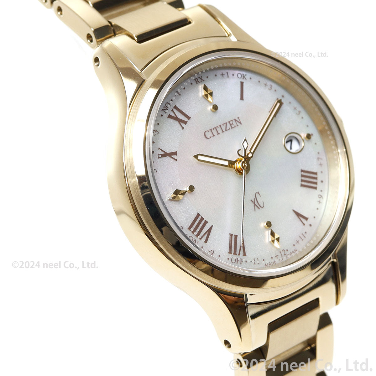 シチズン クロスシー エコドライブ 電波時計 xC ES9492-57D ティタニア ハッピーフライト レディース 腕時計 CITIZEN hikari collection【2025 新作】