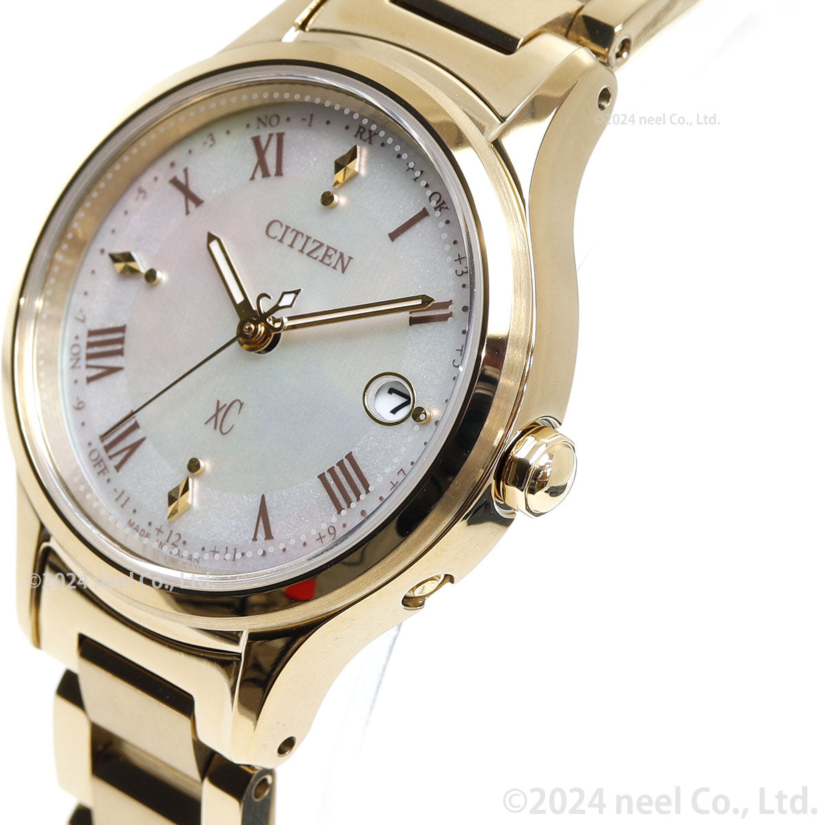 シチズン クロスシー エコドライブ 電波時計 xC ES9492-57D ティタニア ハッピーフライト レディース 腕時計 CITIZEN hikari collection【2025 新作】