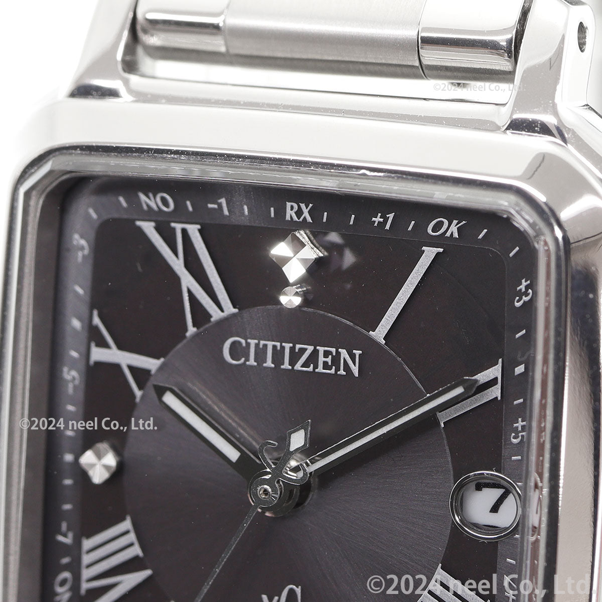 シチズン クロスシー エコドライブ 電波時計 xC ES9500-69E ティタニア ハッピーフライト レディース 腕時計 CITIZEN hikari collection Square 2way Model 替えバンド付き【2024 新作】