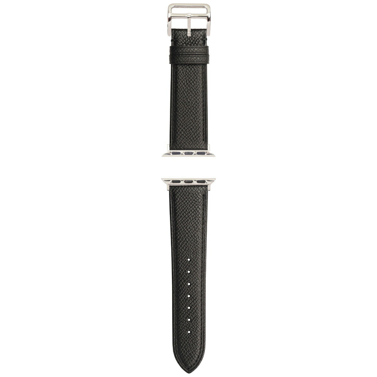 マネッタ ディ メーラ Manetta di mela アップルウォッチ Apple Watch 替えバンド ベルト メンズ レディース ワープロラックス カーフレザー 22mm クロームブラック/ブラック EWB-A-A22