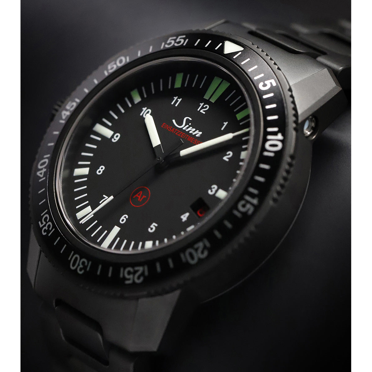 Sinn ジン EZM 3 S 自動巻き 腕時計 メンズ Mission Timers EZM ミッションタイマー ステンレスバンド ドイツ製【60回分割手数料無料!】