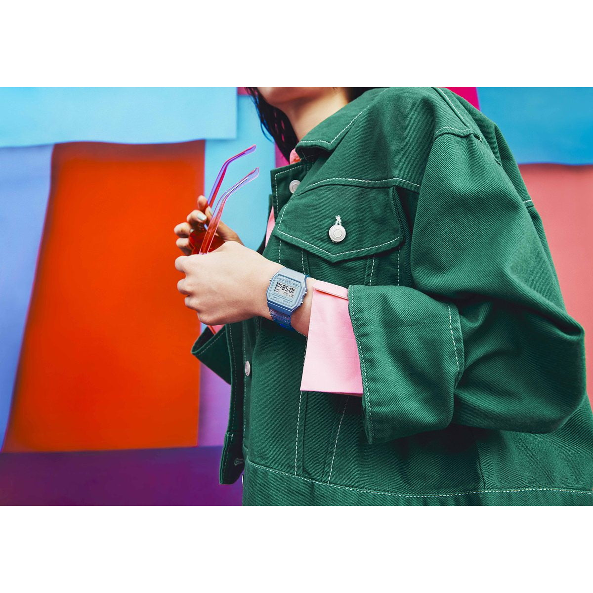 カシオ コレクション CASIO Collection POP デジタル 腕時計 F-91WS-2JH ポップ