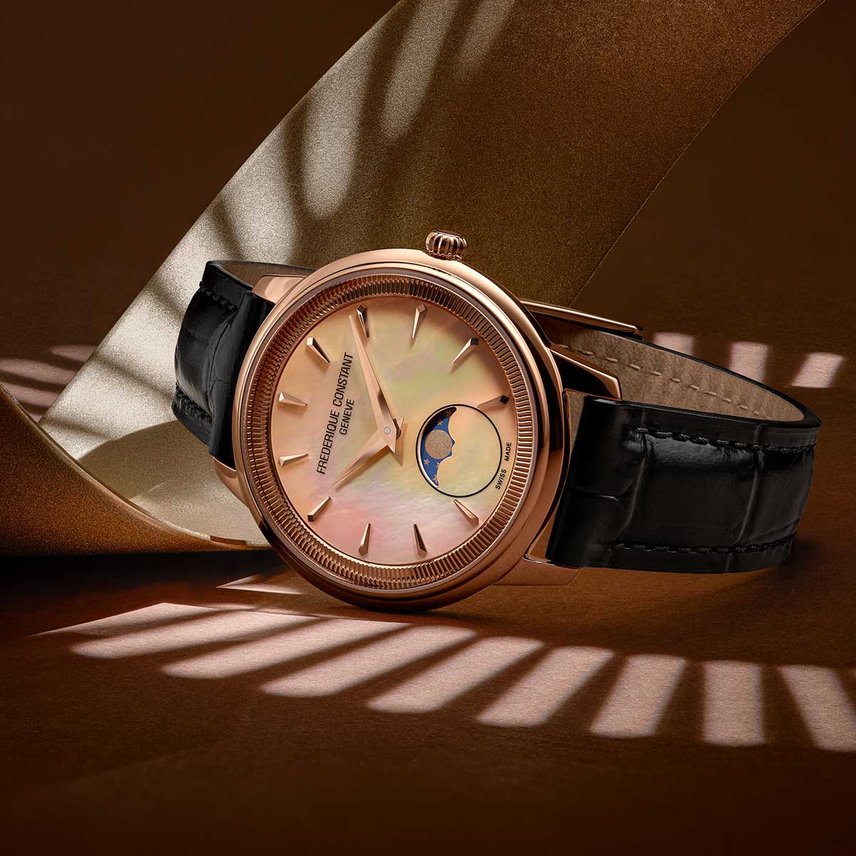 フレデリック・コンスタント FREDERIQUE CONSTANT クラシック モネータ ムーンフェイズ FC-206MPSAL2S4 腕時計 レディース【2026 新作】【60回分割手数料無料!】