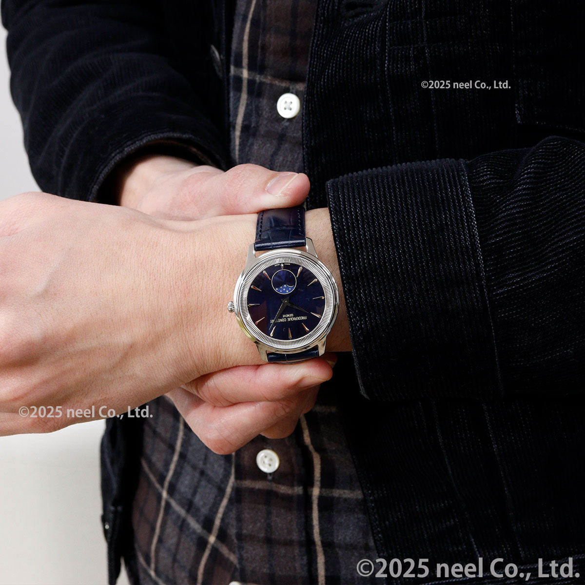 フレデリック・コンスタント FREDERIQUE CONSTANT クラシック モネータ ムーンフェイズ FC-206N3S6 腕時計 フレデリックコンスタント【60回分割手数料無料!】
