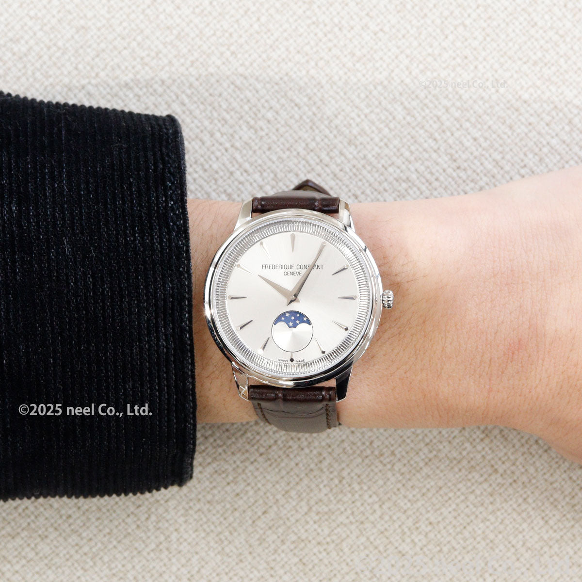 フレデリック・コンスタント FREDERIQUE CONSTANT クラシック モネータ ムーンフェイズ FC-206S3S6 腕時計 フレデリックコンスタント【60回分割手数料無料!】