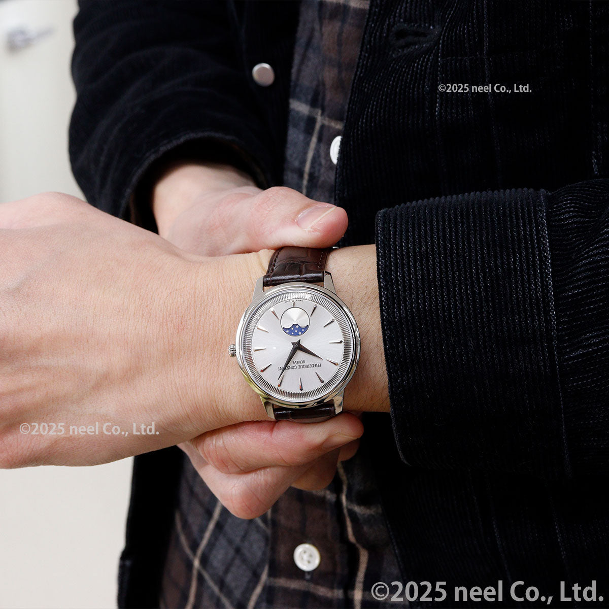 フレデリック・コンスタント FREDERIQUE CONSTANT クラシック モネータ ムーンフェイズ FC-206S3S6 腕時計 フレデリックコンスタント【60回分割手数料無料!】