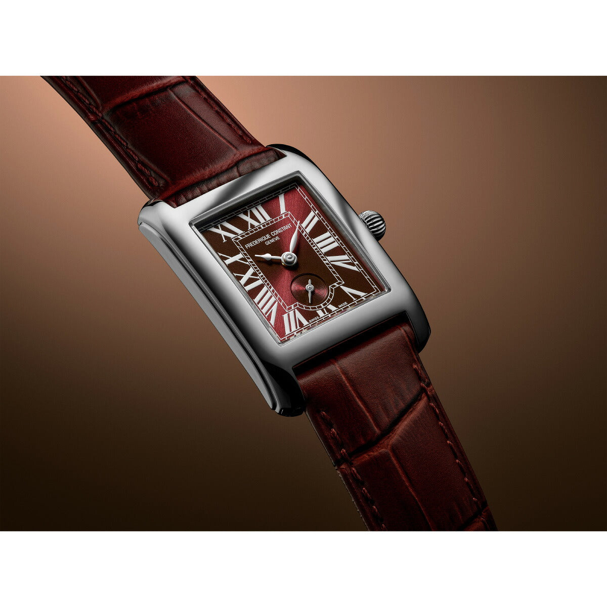 フレデリック コンスタント FREDERIQUE CONSTANT クラシック カレ スモールセコンド FC-235BRG2C6 腕時計 メンズ レディース フレデリックコンスタント【2026 新作】【60回分割手数料無料!】