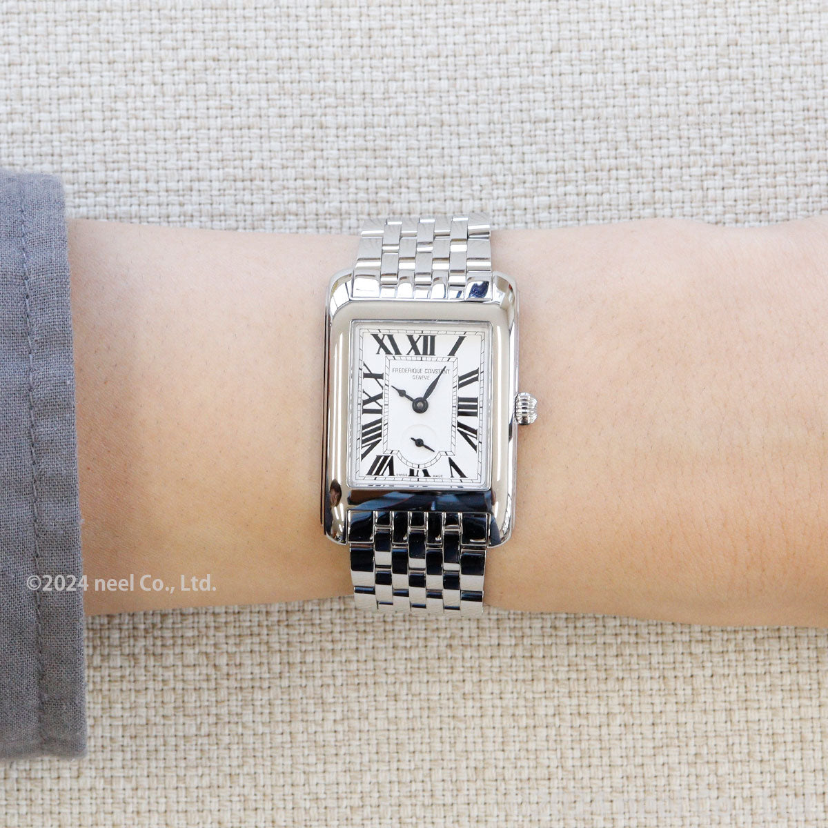フレデリック・コンスタント FREDERIQUE CONSTANT クラシック カレ スモールセコンド FC-235S2C6B【60回分割手数料無料!】