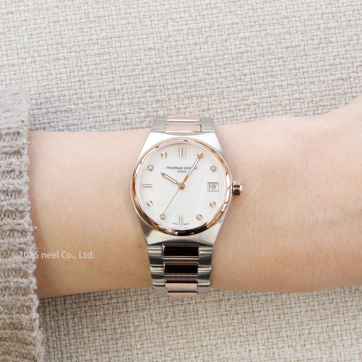 フレデリック・コンスタント FREDERIQUE CONSTANT ハイライフ レディース クォーツ FC-240MPWD2NH22B 腕時計 フレデリックコンスタント【60回分割手数料無料!】