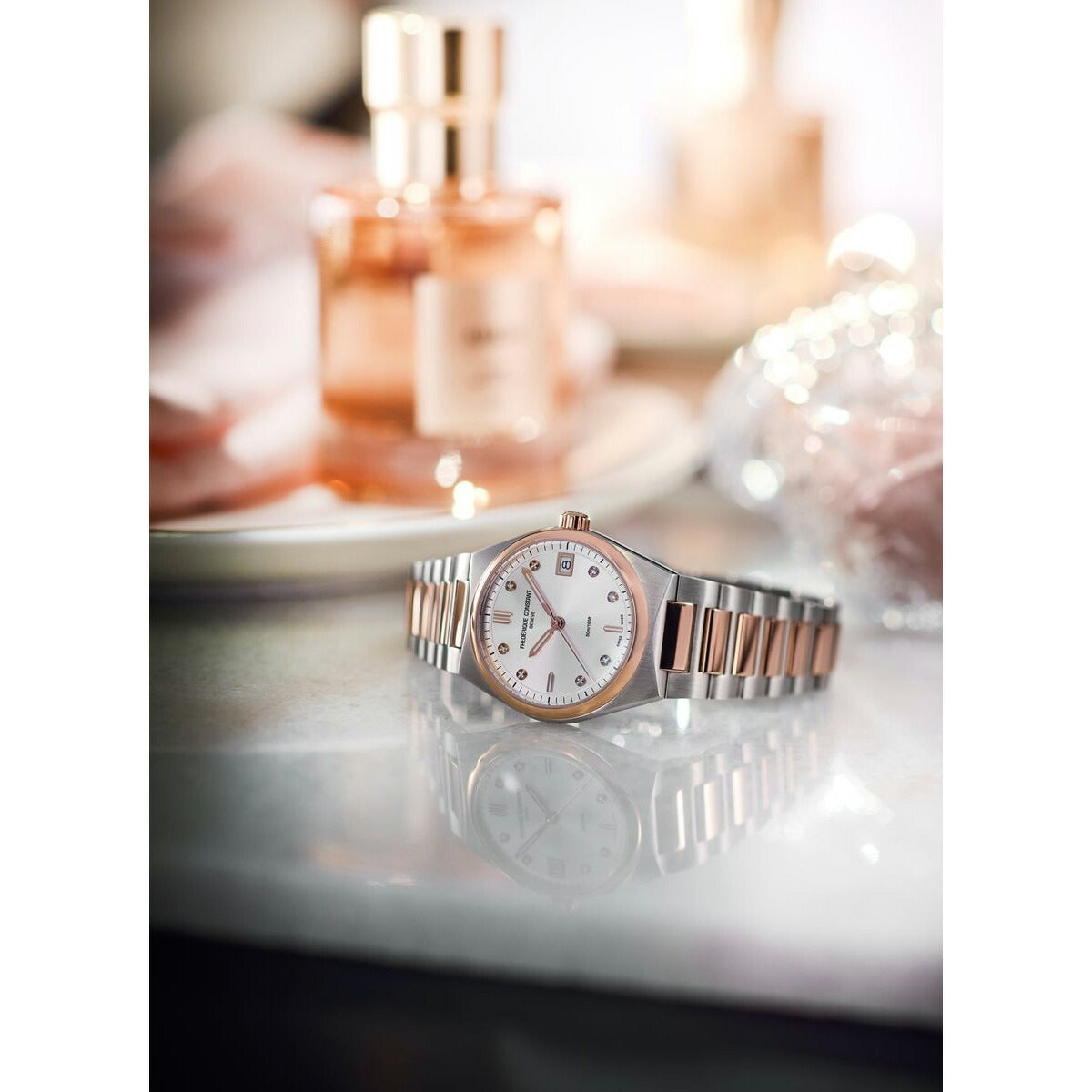 フレデリック・コンスタント FREDERIQUE CONSTANT FC-240VD2NH2B ハイライフ レディース クォーツ 替ベルト付 自動巻 腕時計 正規品 フレデリックコンスタント【60回分割手数料無料!】