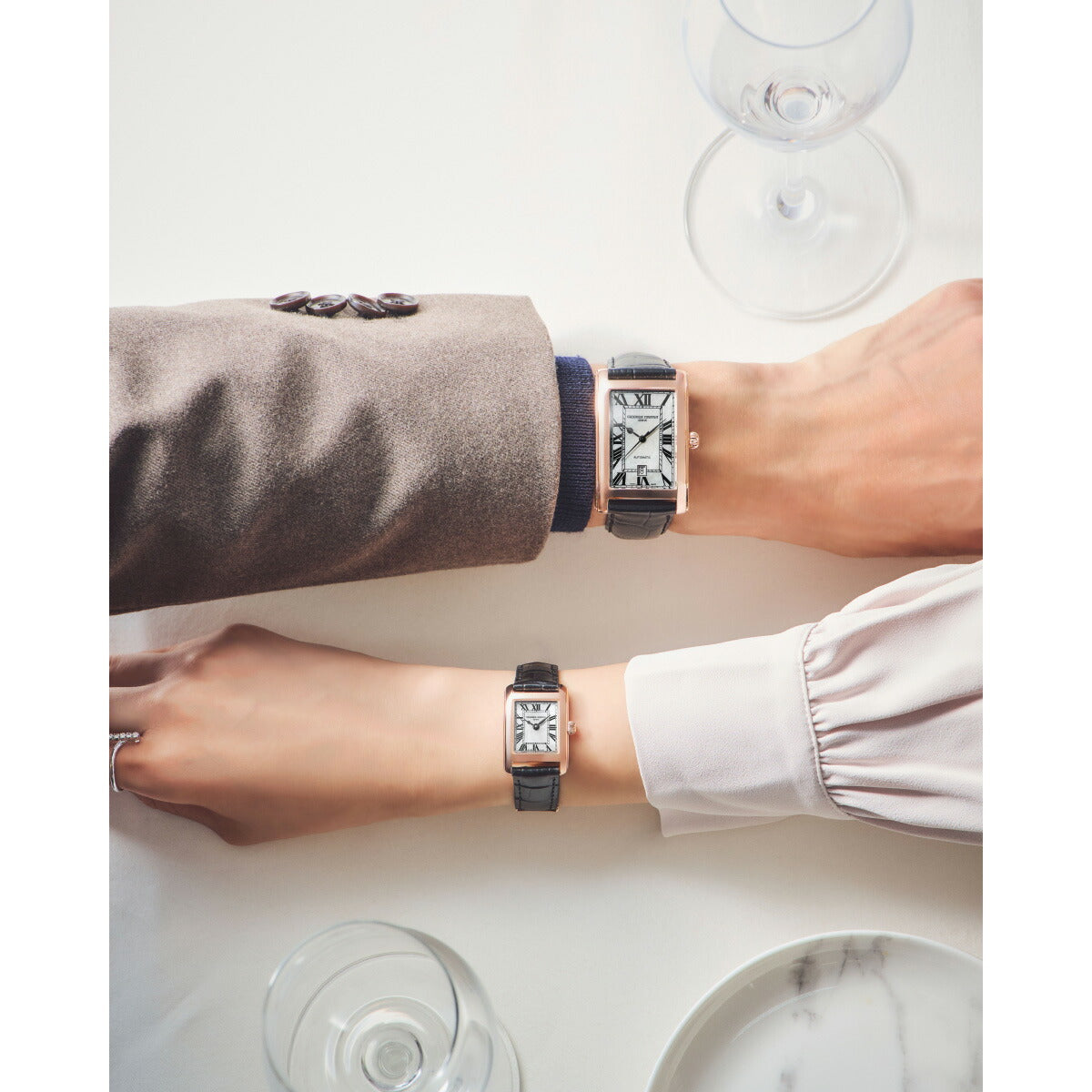 フレデリック コンスタント FREDERIQUE CONSTANT クラシック カレ オートマチック 日本限定 FC-303MPW4C4 腕時計 自動巻き【2025 新作】【60回分割手数料無料!】