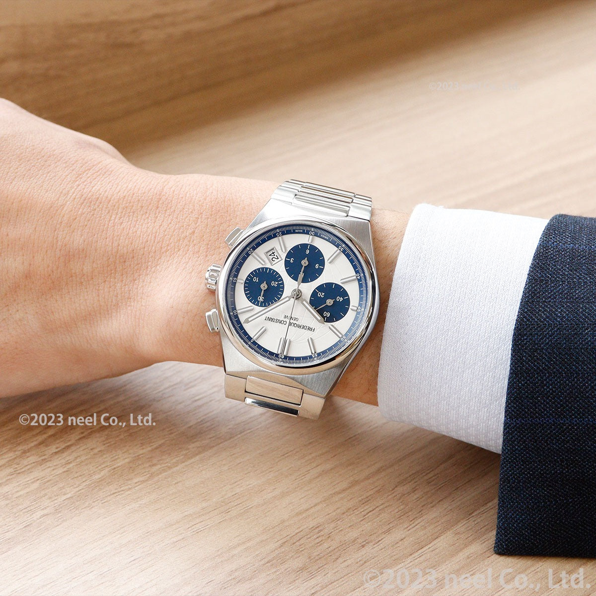 フレデリック・コンスタント FREDERIQUE CONSTANT FC-391WN4NH6 ハイライフ クロノグラフ 替えベルト付 正規品 自動巻 限定 時計 フレデリックコンスタント【60回分割手数料無料!】