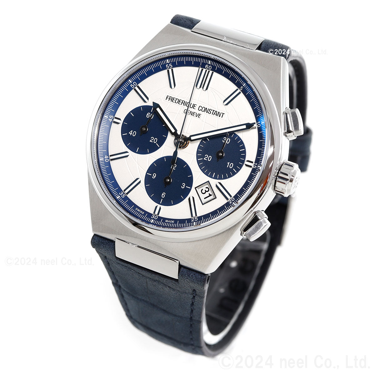 フレデリック・コンスタント FREDERIQUE CONSTANT FC-391WN4NH6 ハイライフ クロノグラフ 替えベルト付 正規品 自動巻 限定 時計 フレデリックコンスタント【60回分割手数料無料!】