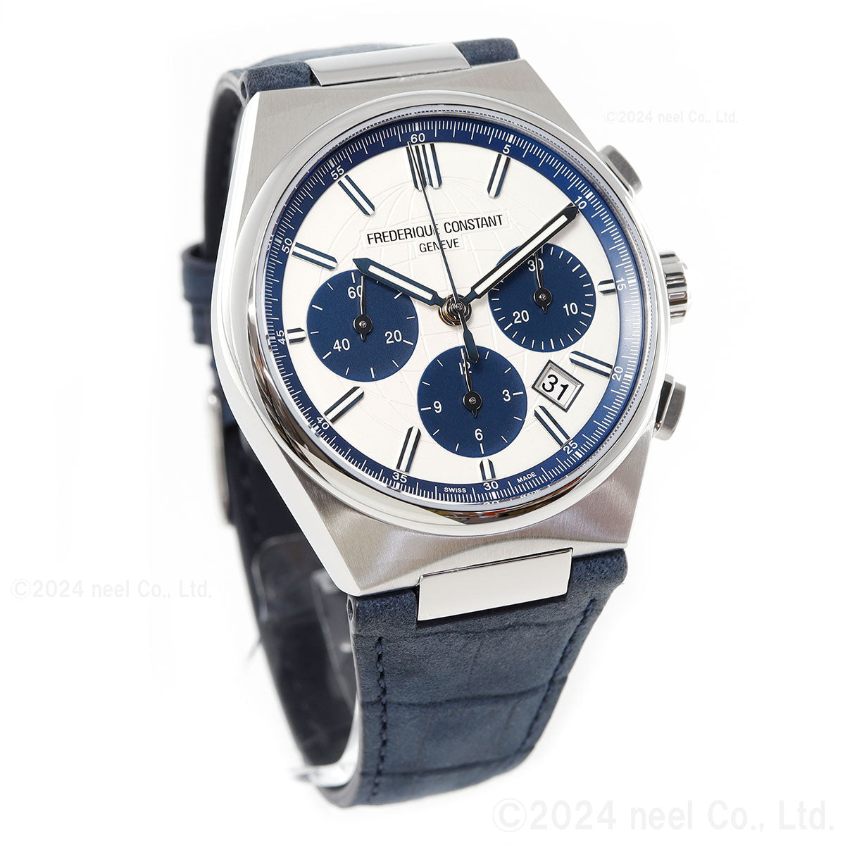 フレデリック・コンスタント FREDERIQUE CONSTANT FC-391WN4NH6 ハイライフ クロノグラフ 替えベルト付 正規品 自動巻 限定 時計 フレデリックコンスタント【60回分割手数料無料!】