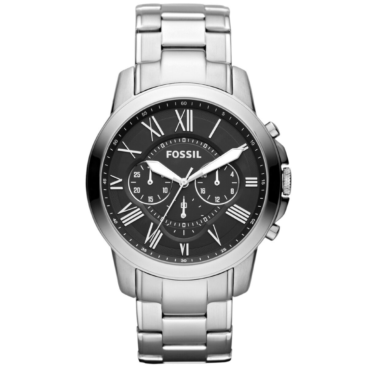 フォッシル FOSSIL 腕時計 メンズ GRANT クロノグラフ ステンレススチールウォッチ FS4736