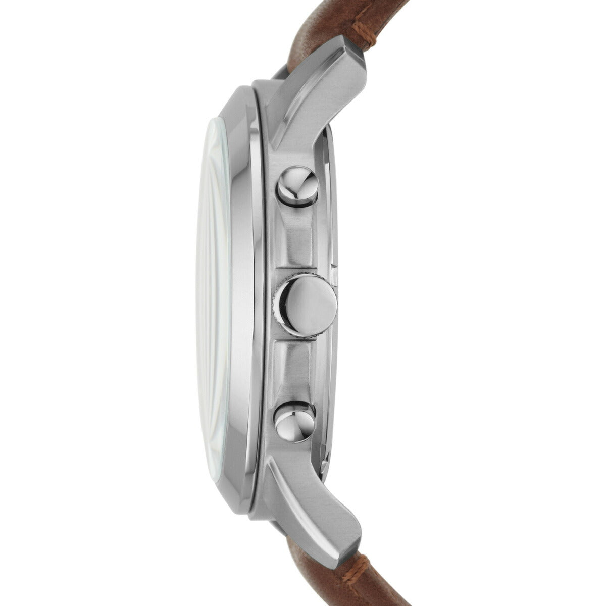 フォッシル FOSSIL 腕時計 メンズ GRANT クロノグラフ ブラウン レザーウォッチ FS4813