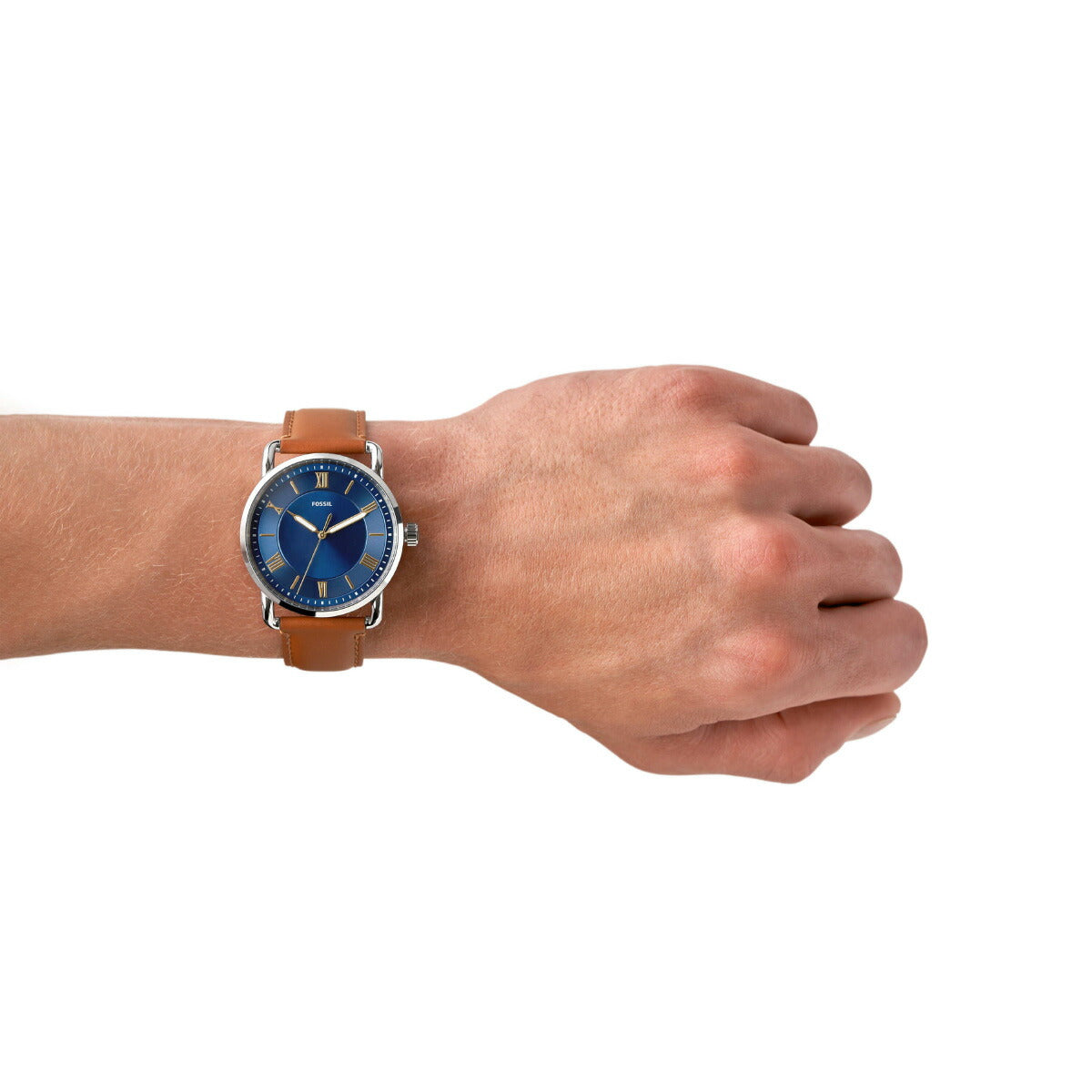フォッシル FOSSIL 腕時計 メンズ COPELAND 42mm 三針 ラゲッジレザーウォッチ FS5661
