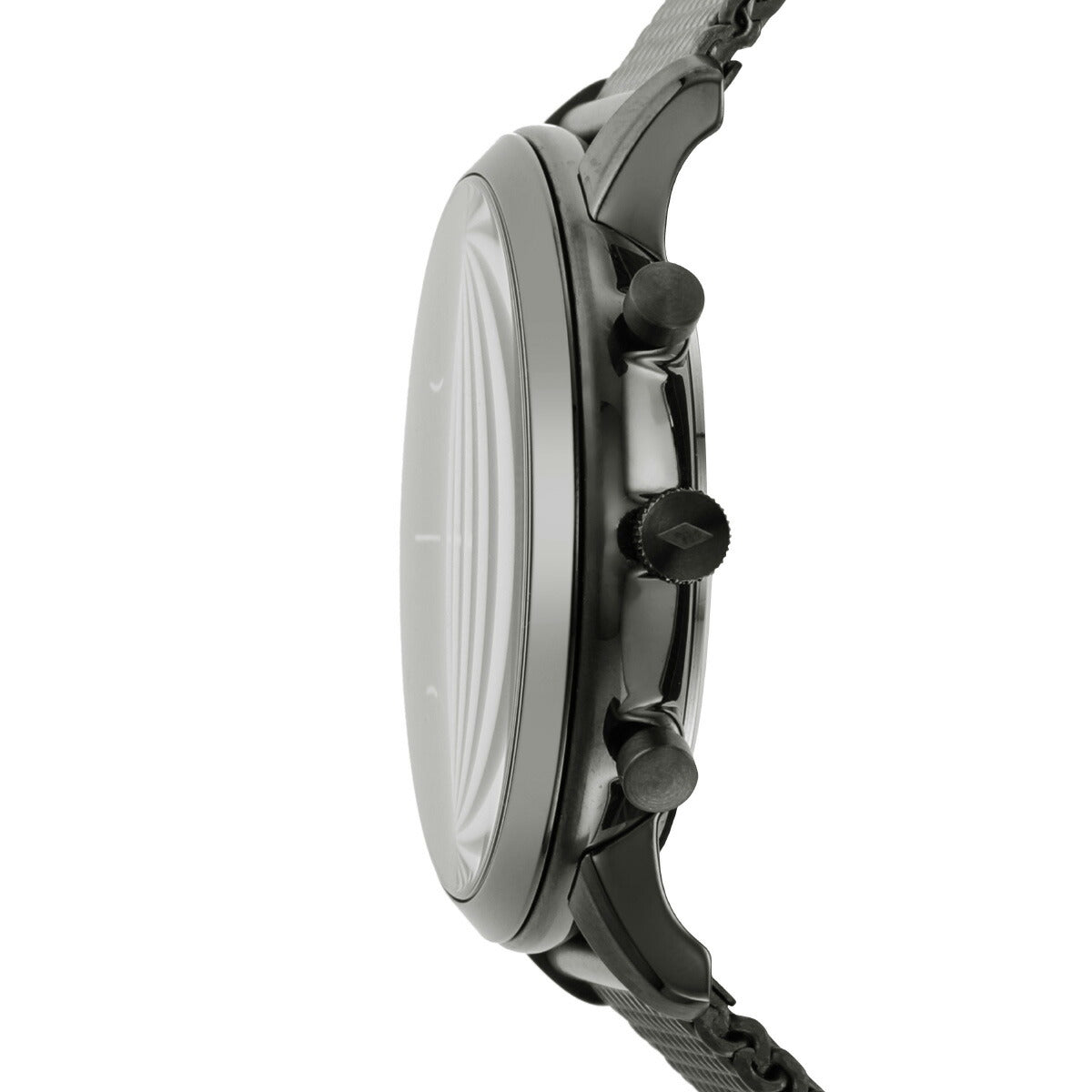 フォッシル FOSSIL 腕時計 メンズ NEUTRA クロノグラフ スモーク ステンレススチールメッシュウォッチ FS5699