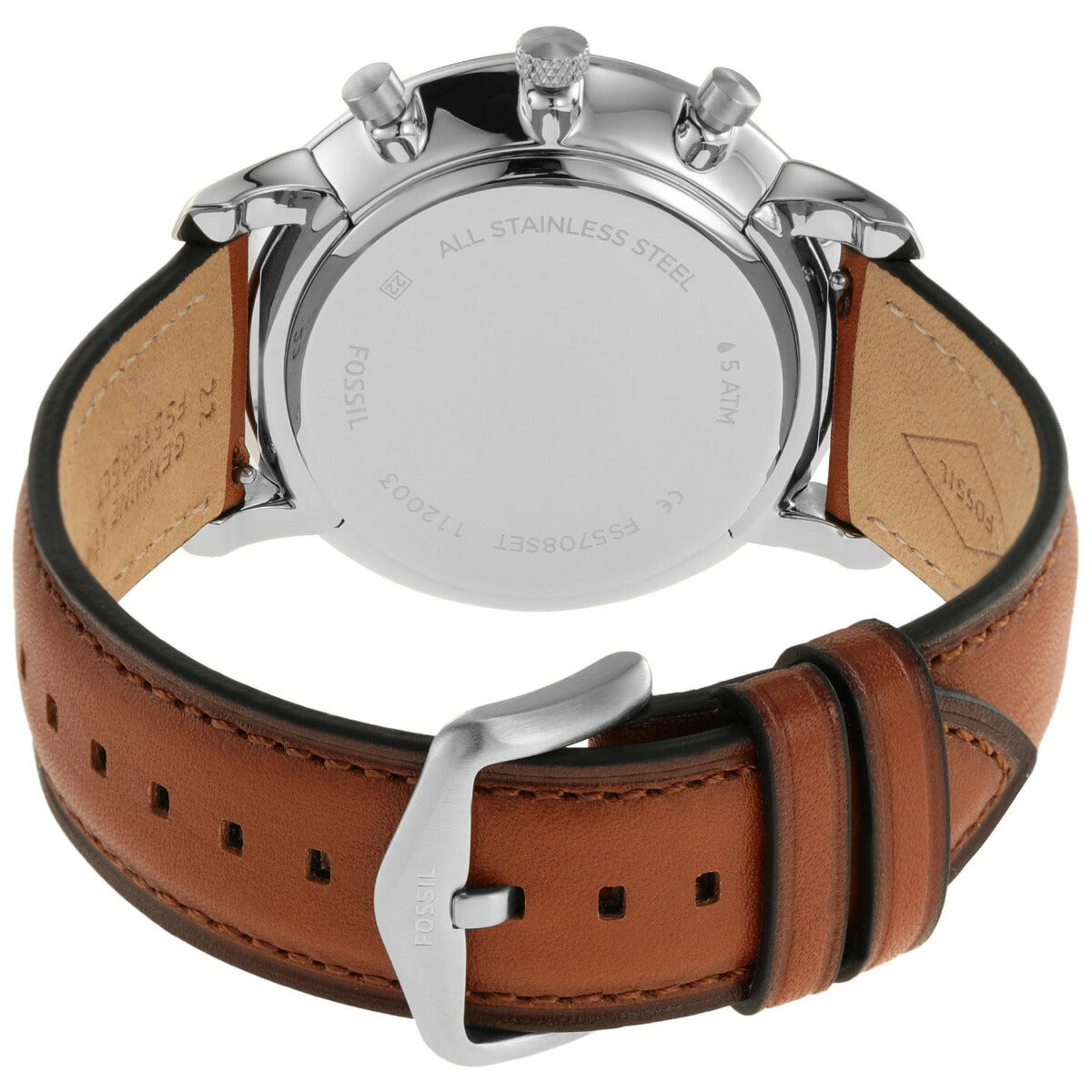 フォッシル FOSSIL 腕時計 メンズ NEUTRA クロノグラフ ラゲージレザーウォッチ&ブレスレットセット FS5708SET