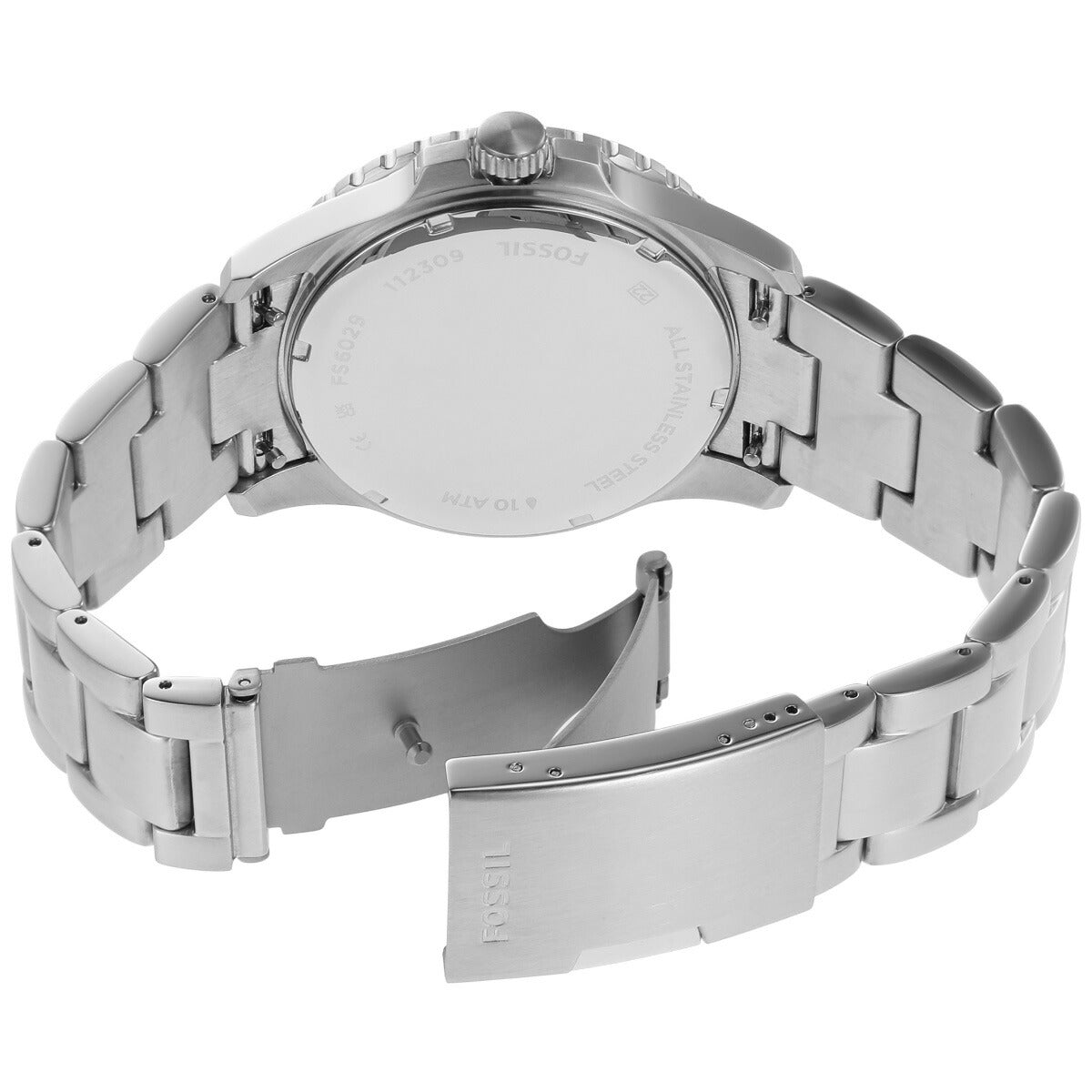 フォッシル FOSSIL 腕時計 メンズ CARRAWAY 三針 ブラウン レザーウォッチ FS6029