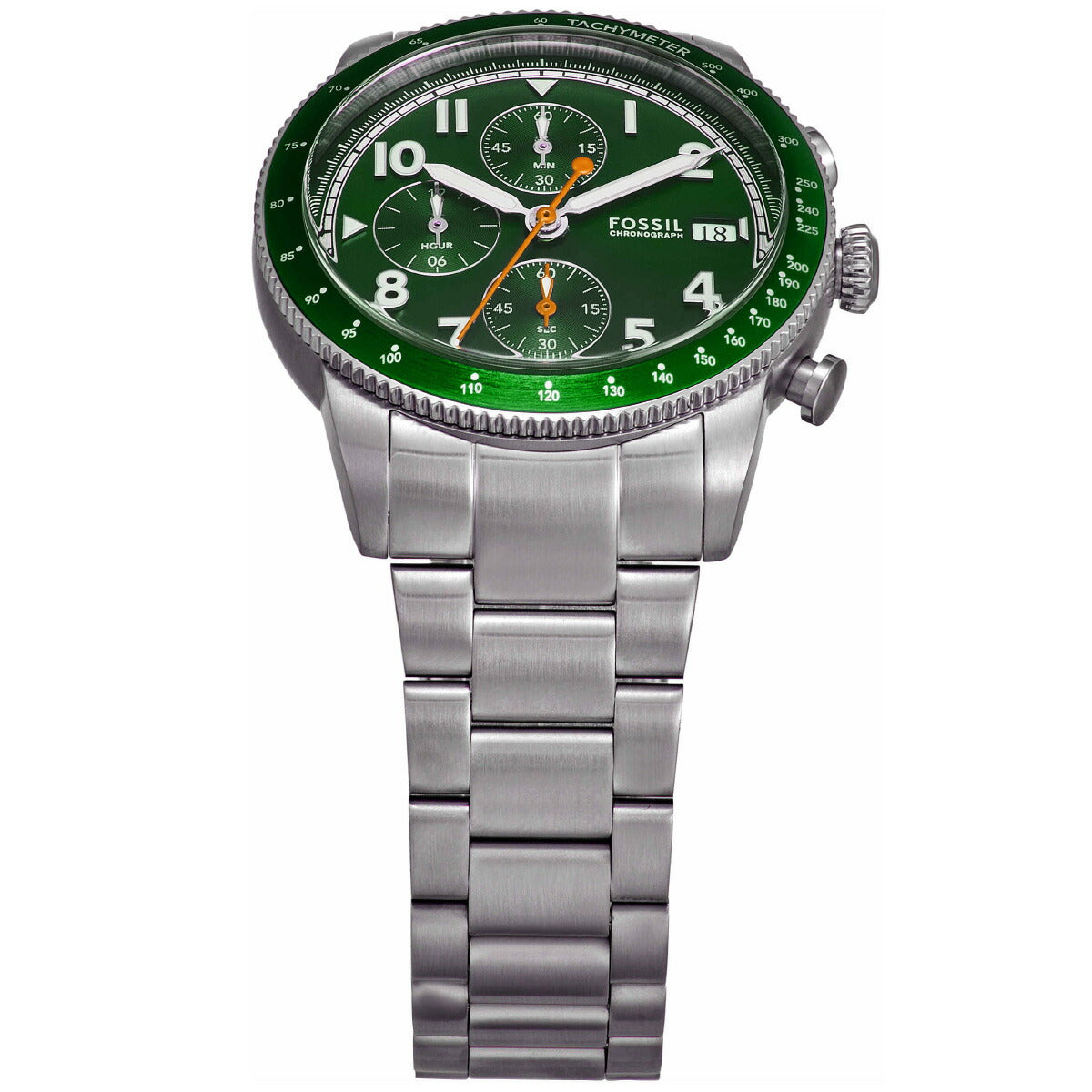 フォッシル FOSSIL 腕時計 メンズ SPORT TOURER クロノグラフ ステンレススチールウォッチ FS6048