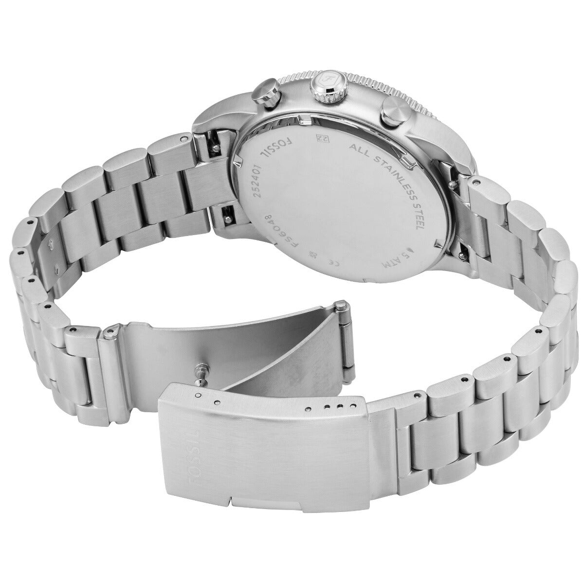 フォッシル FOSSIL 腕時計 メンズ SPORT TOURER クロノグラフ ステンレススチールウォッチ FS6048