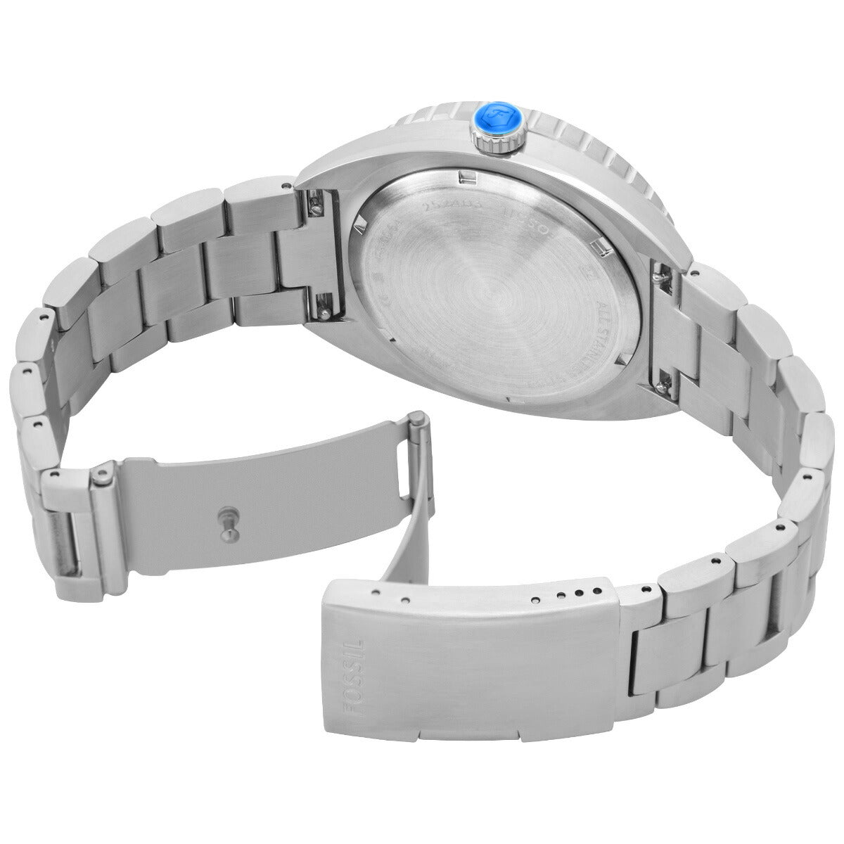 フォッシル FOSSIL 腕時計 メンズ BREAKER 三針デイト ステンレススチールウォッチ FS6064