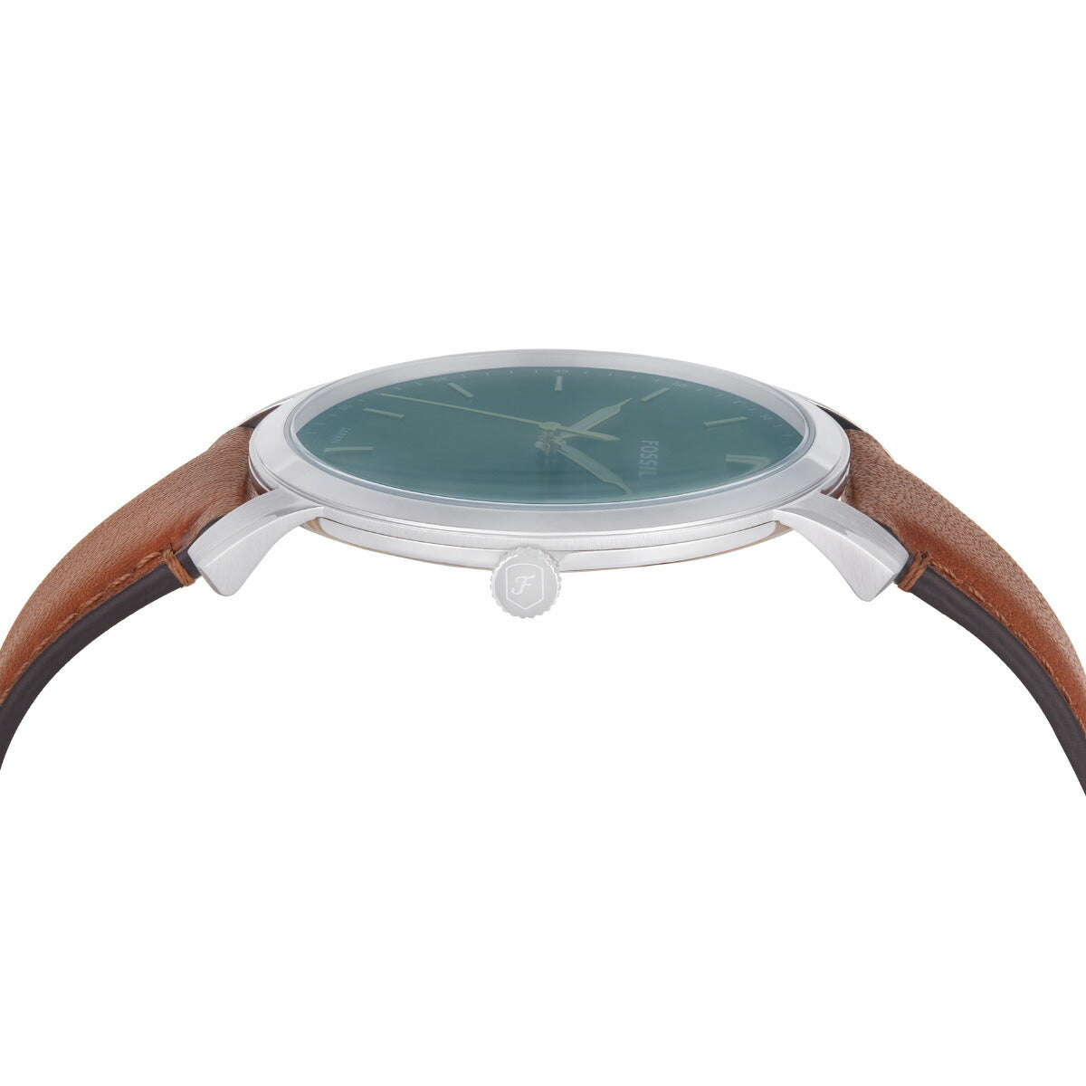 フォッシル FOSSIL 腕時計 メンズ MINIMALIST 三針 ブラウンレザーウォッチ FS6094