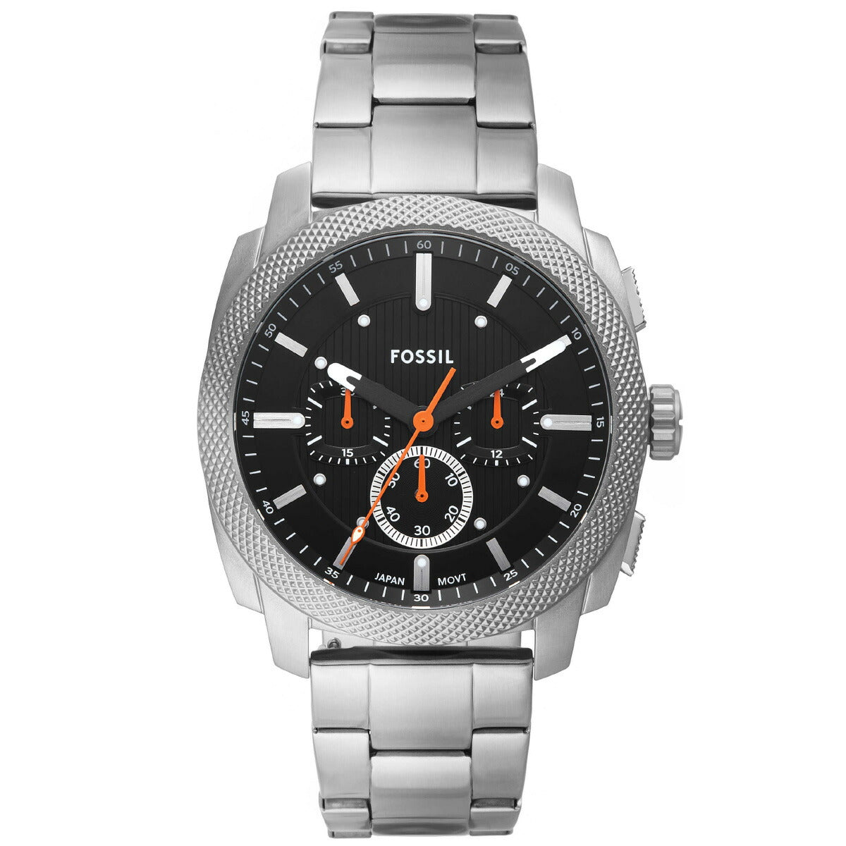 フォッシル FOSSIL 腕時計 メンズ MACHINE クロノグラフ ステンレススチールウォッチ FS6095【2025 新作】